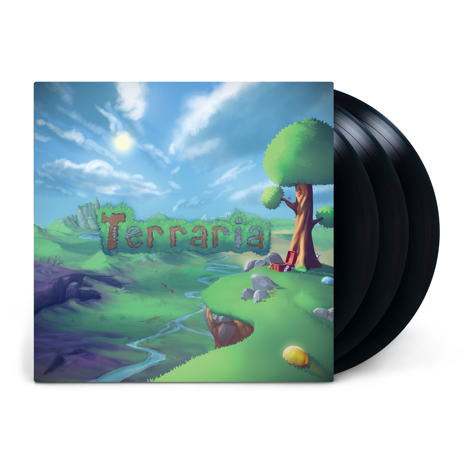 Terraria Original Soundtrack - 3 Black LP
