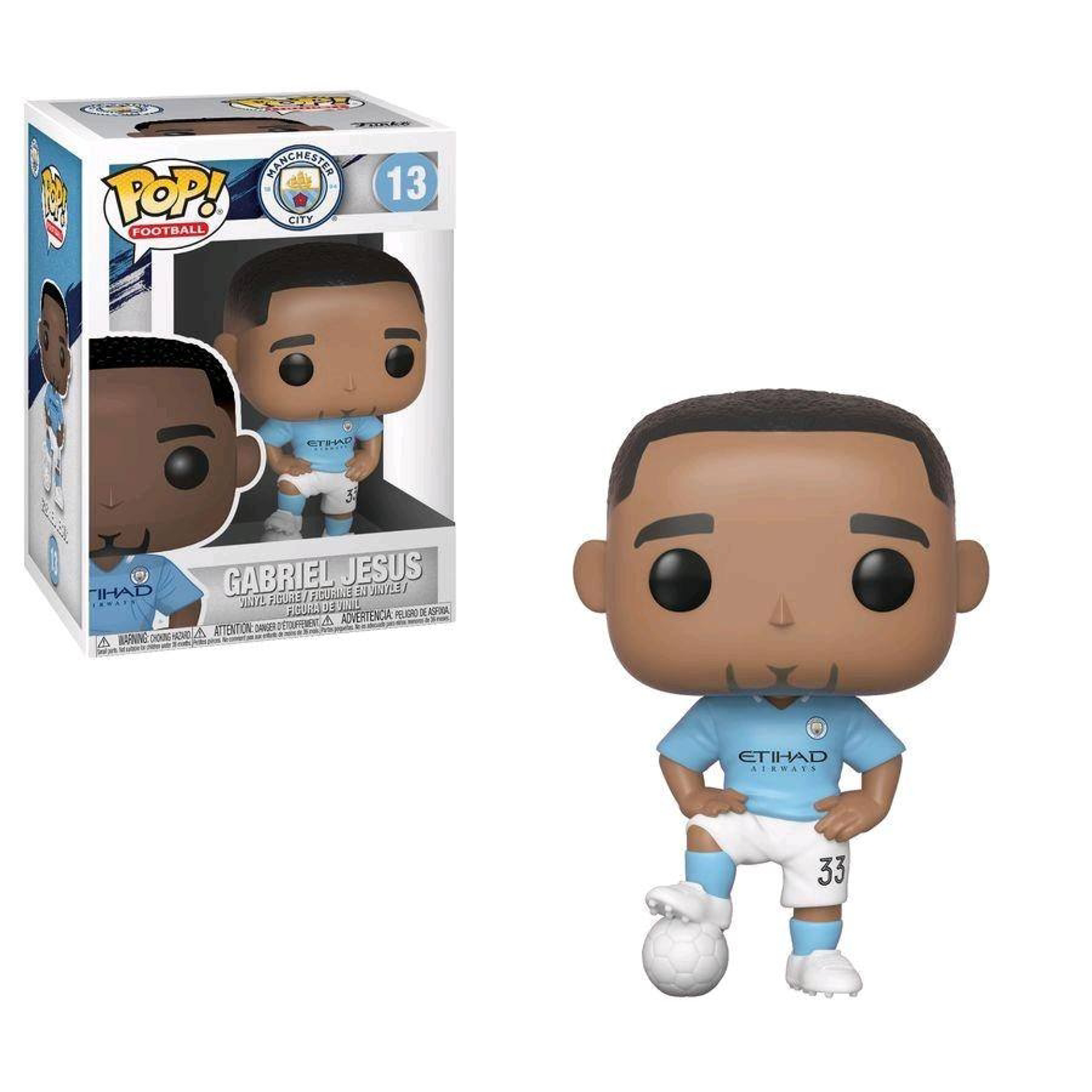 Funko Pop! Football: Manchester City- Gabriel Jesus - flash vidéo
