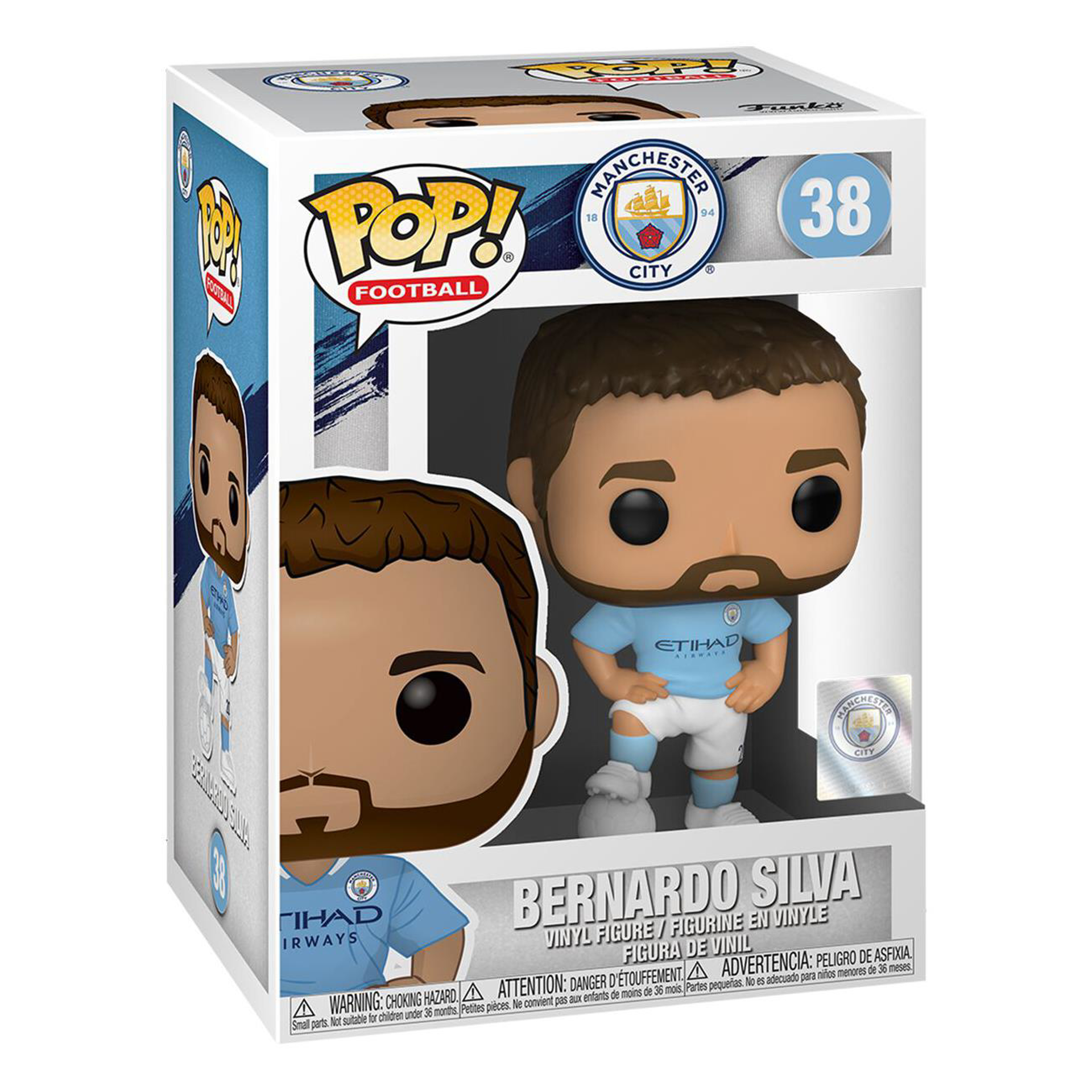 Funko Pop! Football: Manchester City - Bernardo Silva - flash vidéo