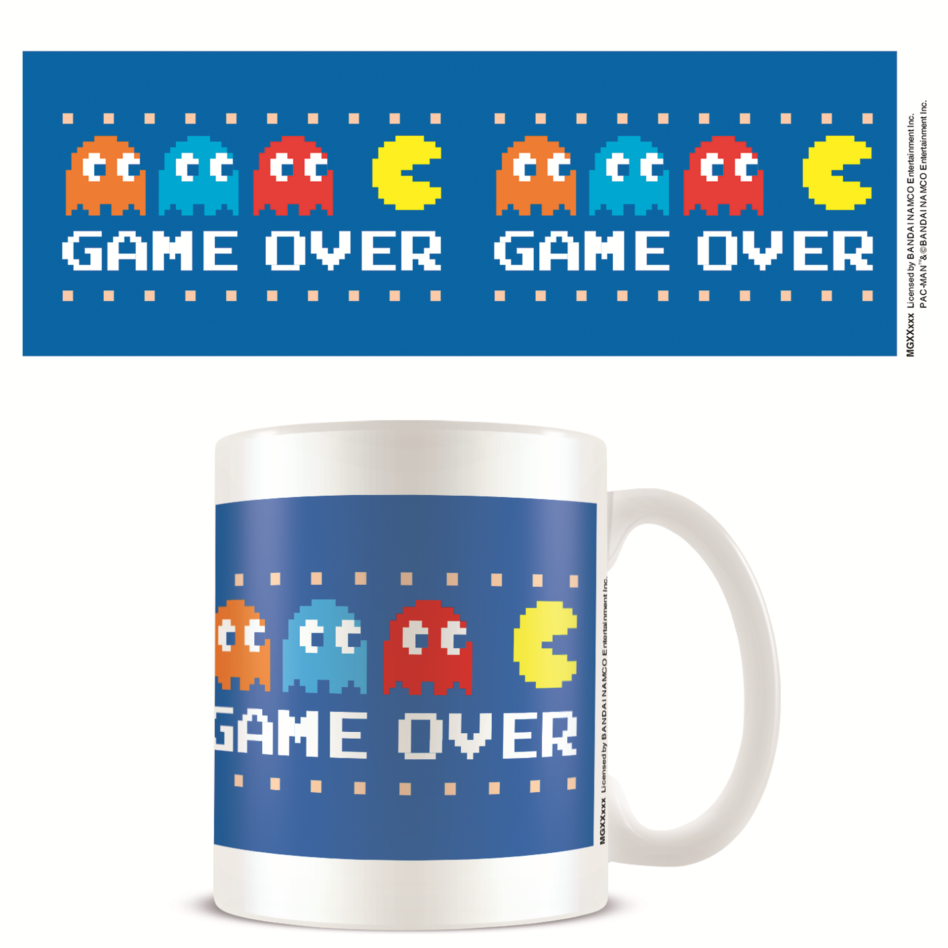 Pac-Man - Mug "Game Over" - flash vidéo