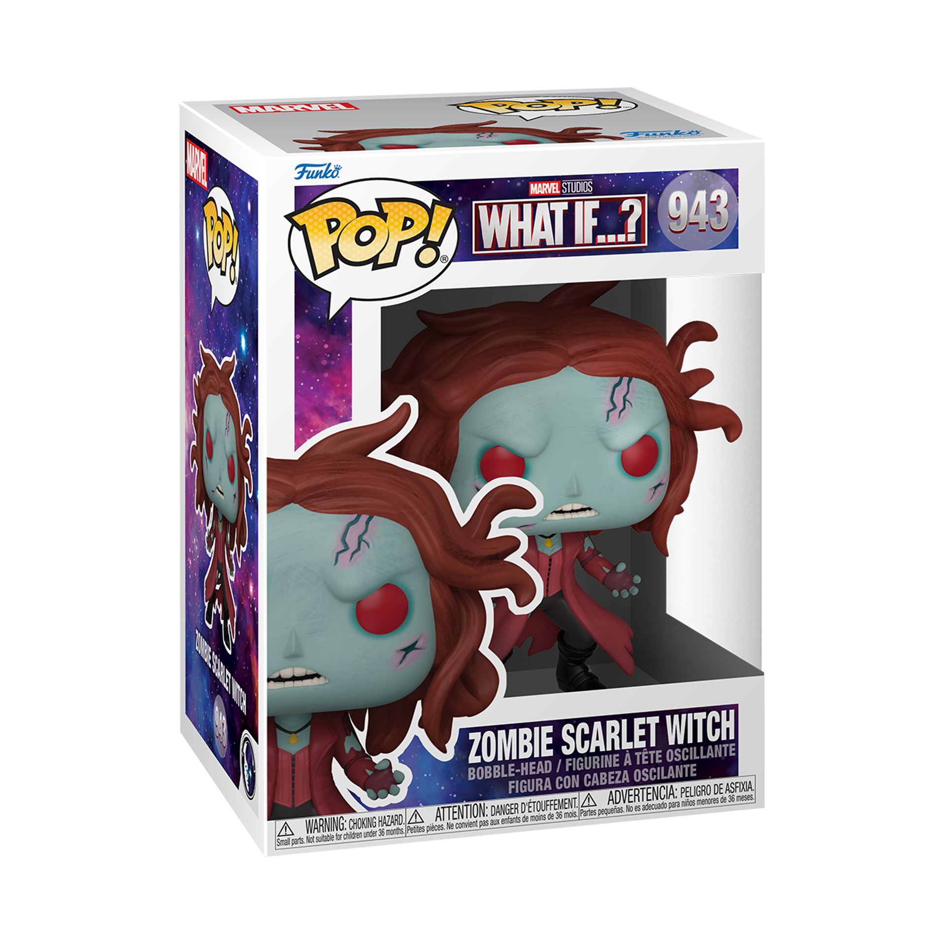 Funko Pop! Marvel: What If...? - Zombie Scarlet Witch ENG Merchandising - flash vidéo