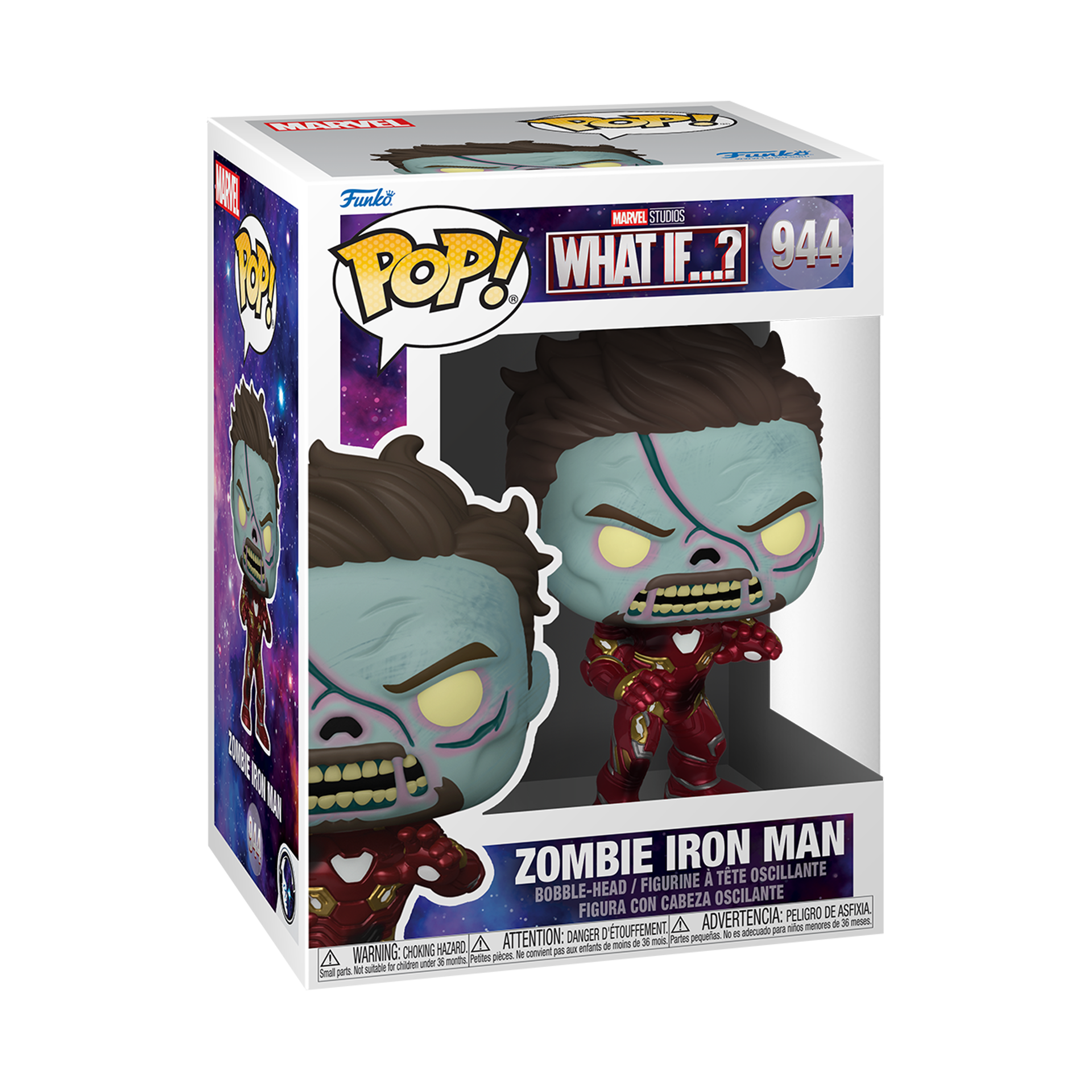 Funko Pop! Marvel: What If...? - Zombie Iron Man ENG Merchandising - flash vidéo