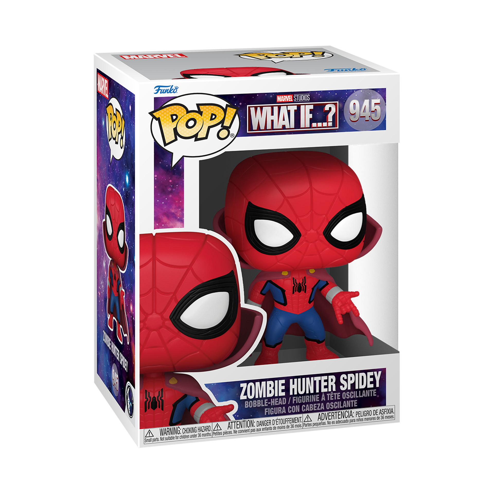 Funko Pop! Marvel: What If...? - Zombie Hunter Spidey - flash vidéo