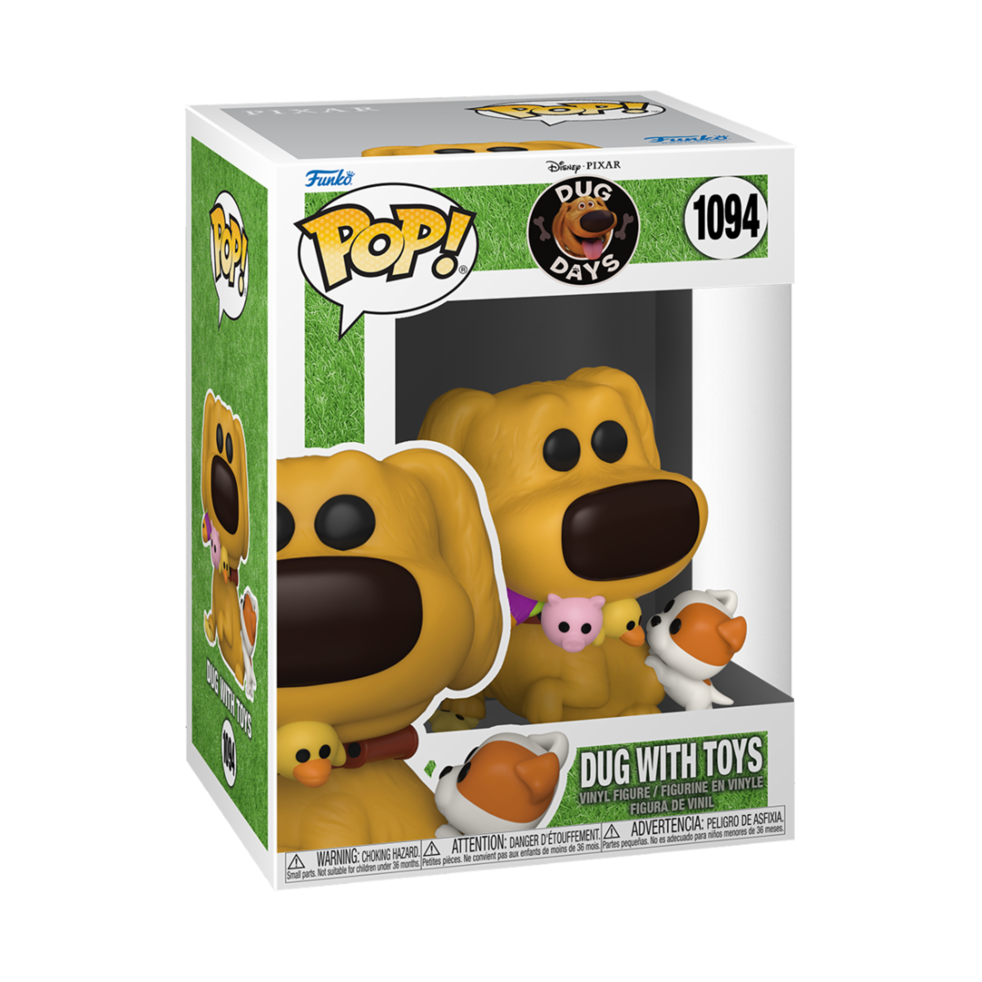 Funko Pop! Disney Pixar: Dug Days - Dug (with Toys) - flash vidéo