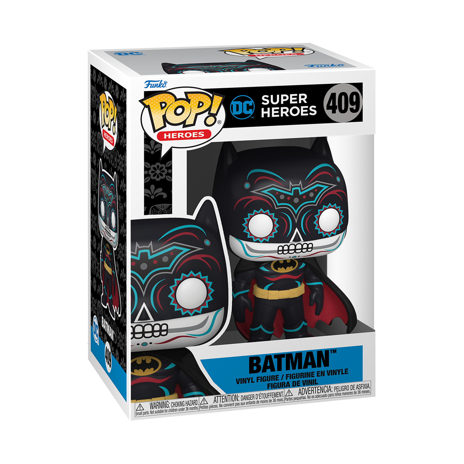 Funko Pop! Heroes: Dia De Los DC - Batman ENG Merchandising - flash vidéo