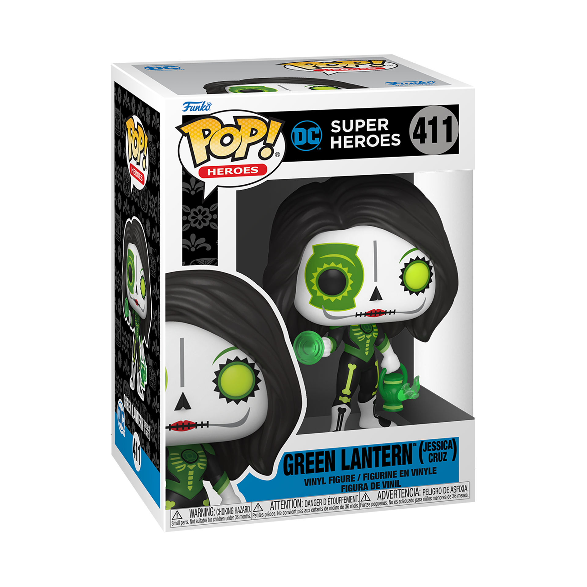 Funko Pop! Heroes: Dia De Los DC - Green Lantern (Jessica Cruz) ENG Merchandising