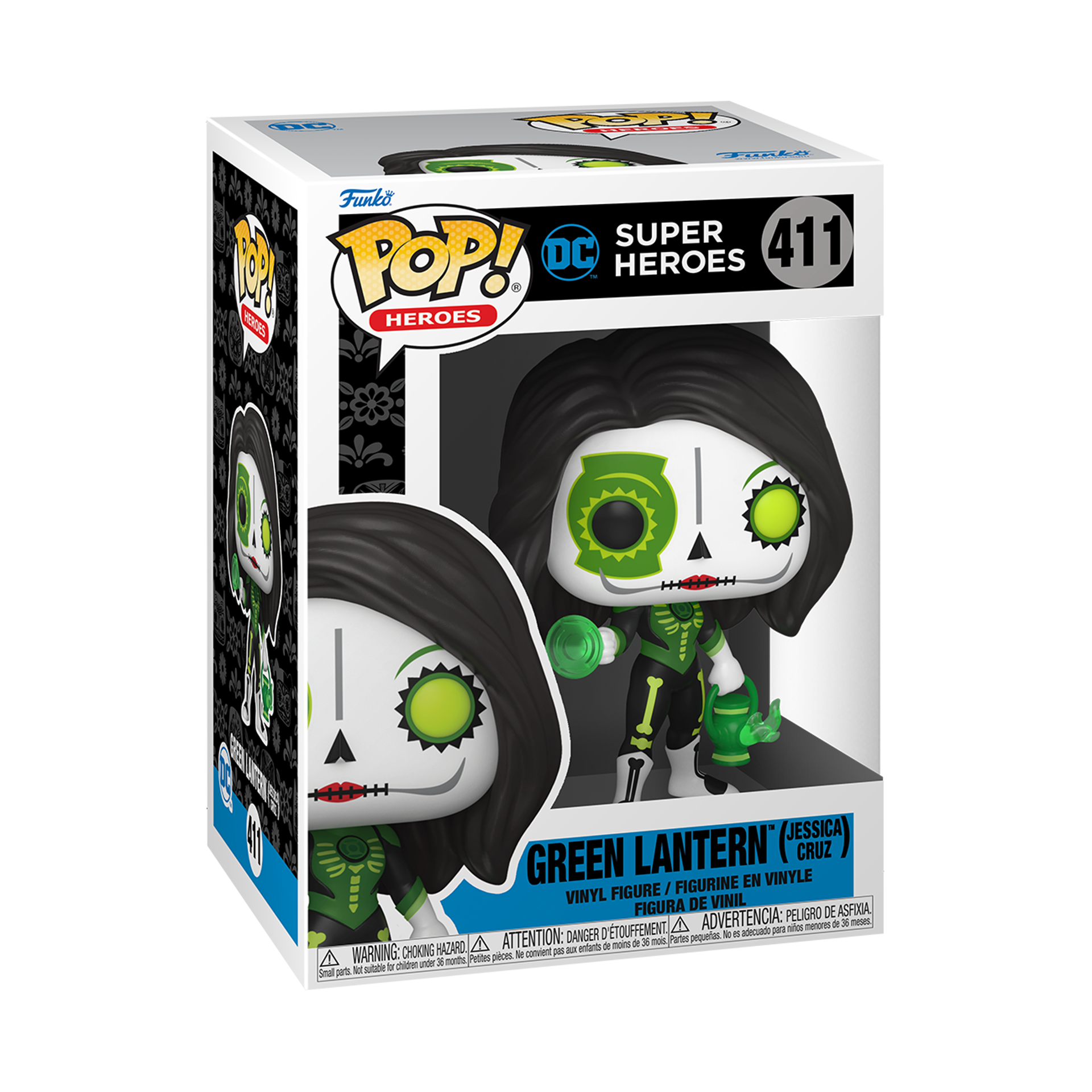 Funko Pop! Heroes: Dia De Los DC - Green Lantern (Jessica Cruz) ENG Merchandising - flash vidéo