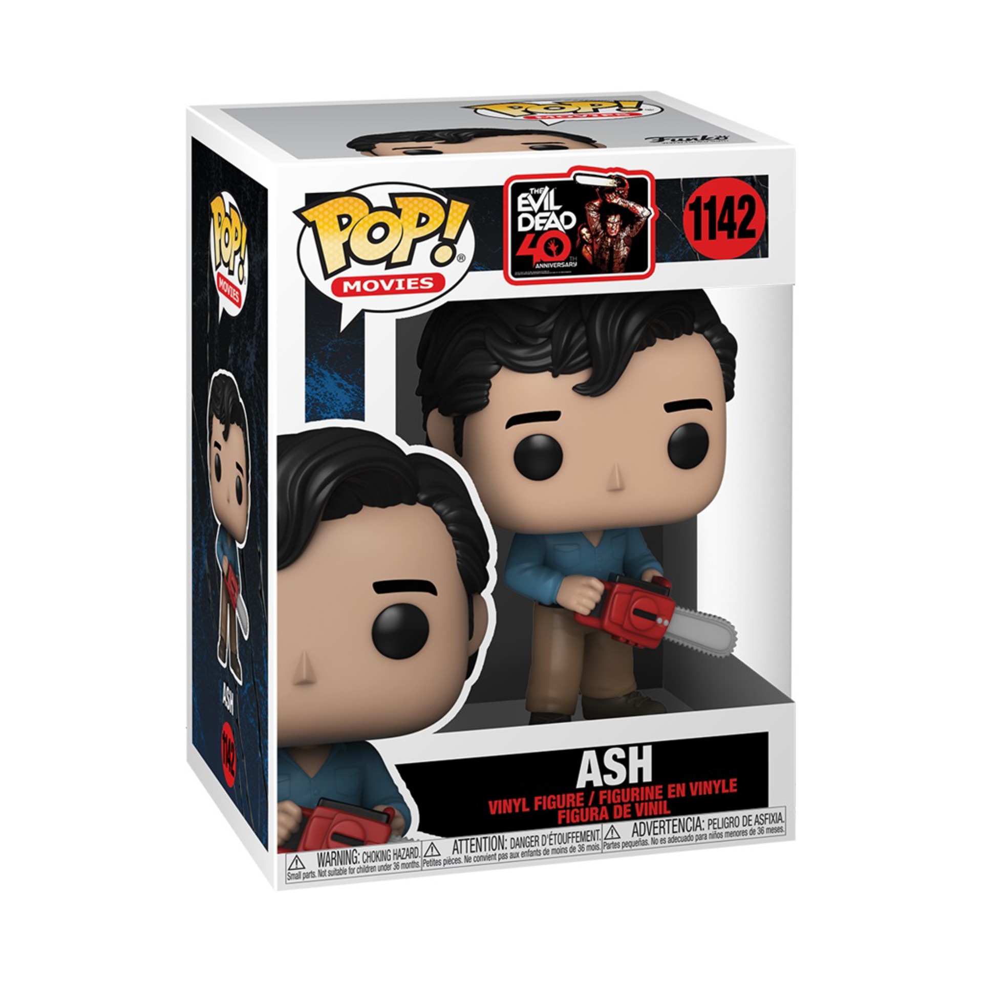 Funko Pop! Movies: Evil Dead Anniversary - Ash (with Bloody Chase)