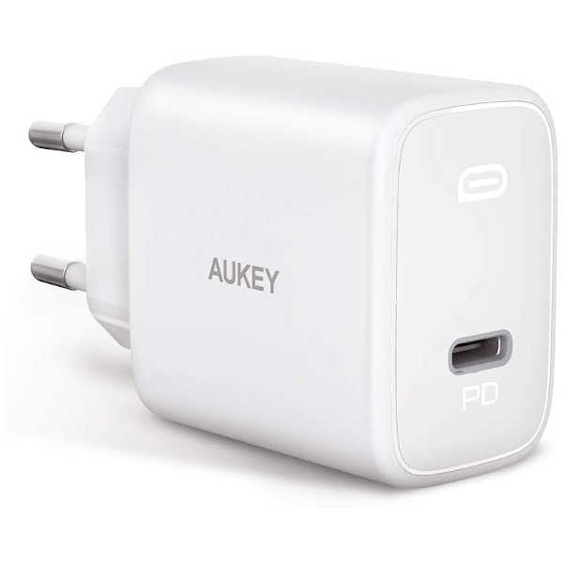 Aukey - Chargeur mural PD 20W PA-F1S-WT Swift Blanc