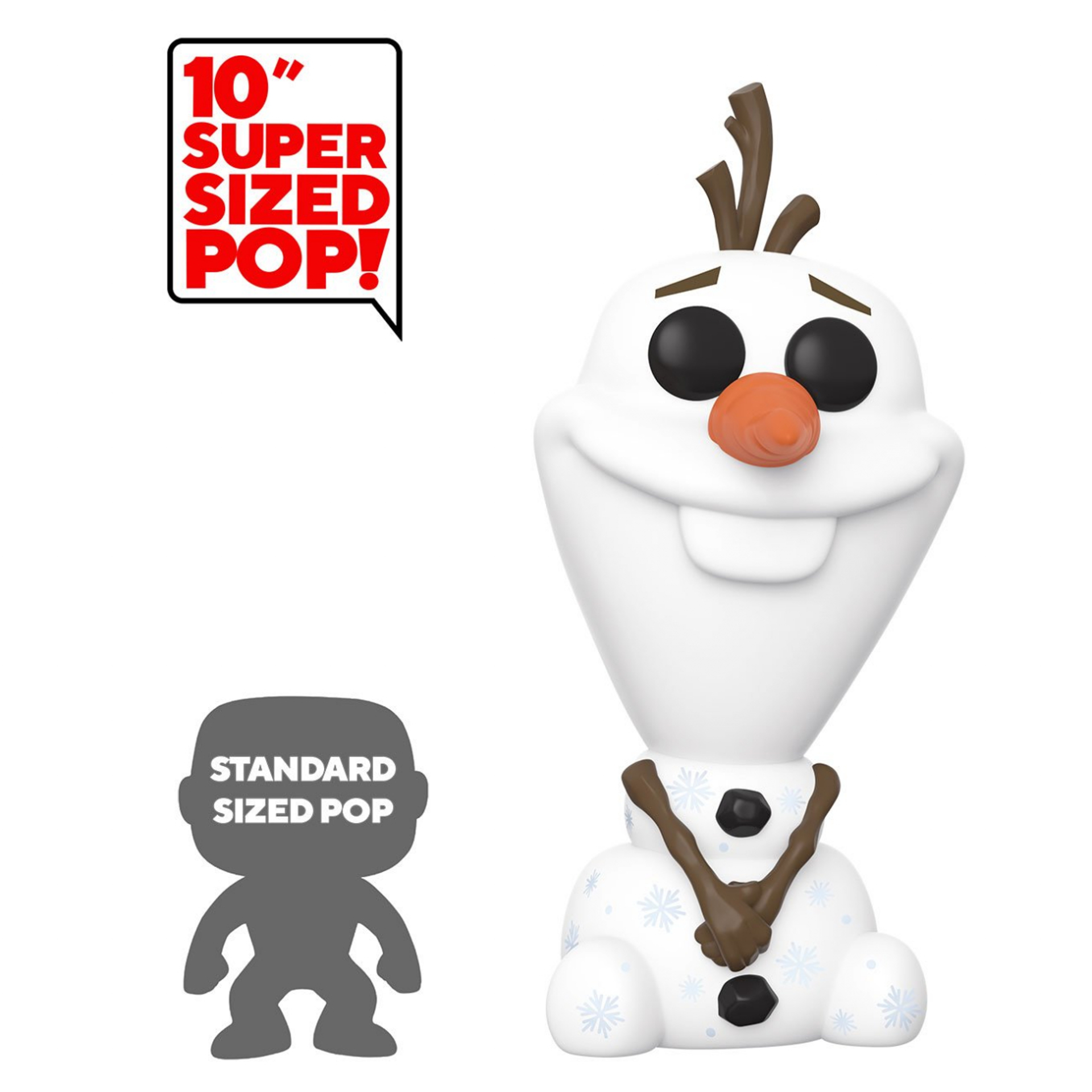 Funko Pop! Jumbo: Frozen 2 - Olaf 10" Super Sized Pop! - US Exclusive - flash vidéo