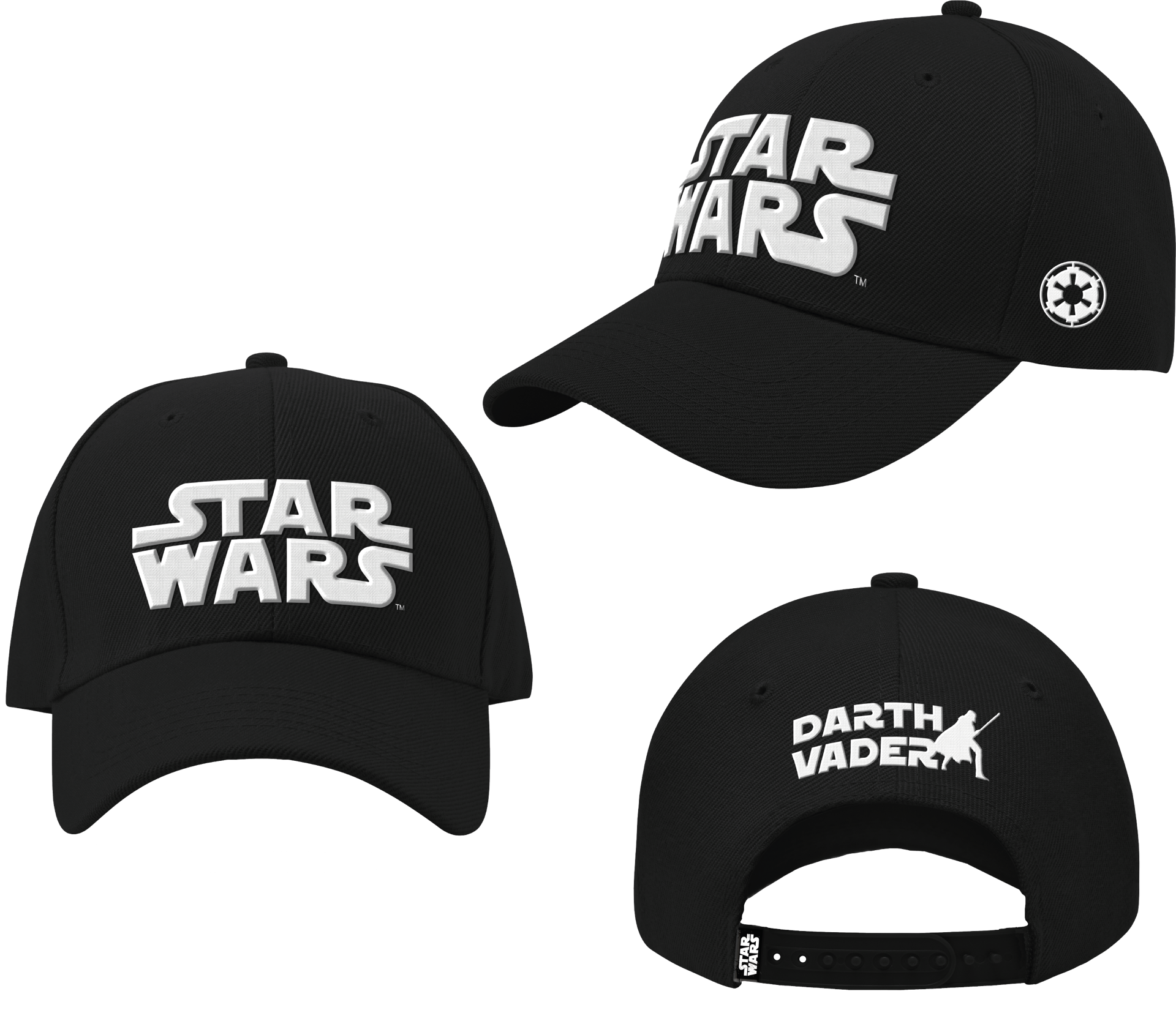 Star Wars - Casquette de Baseball Darth Vader Noir - flash vidéo