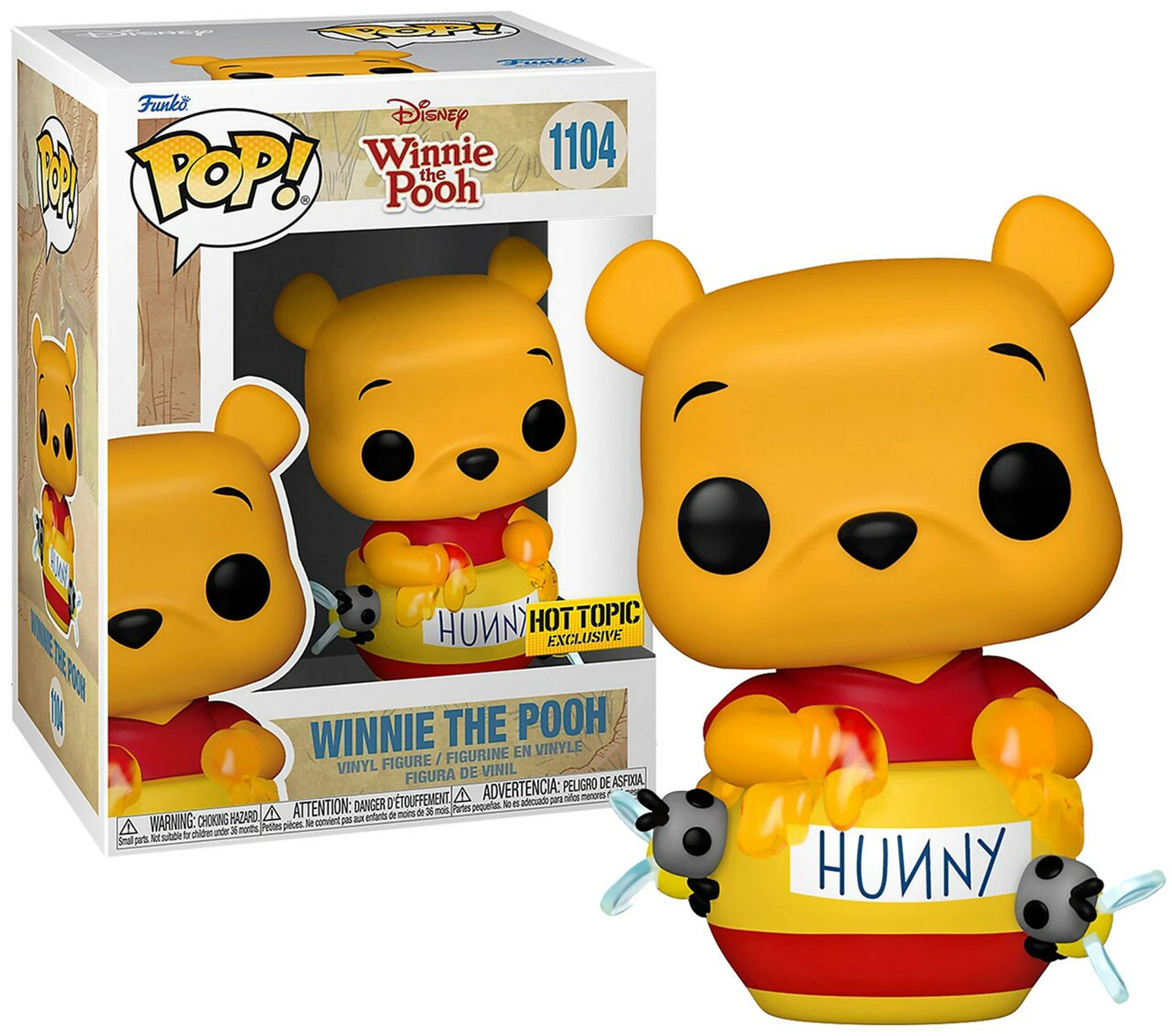 Funko Pop! Disney: Winnie the Pooh - Winnie in Honey Pot - US Exclusive