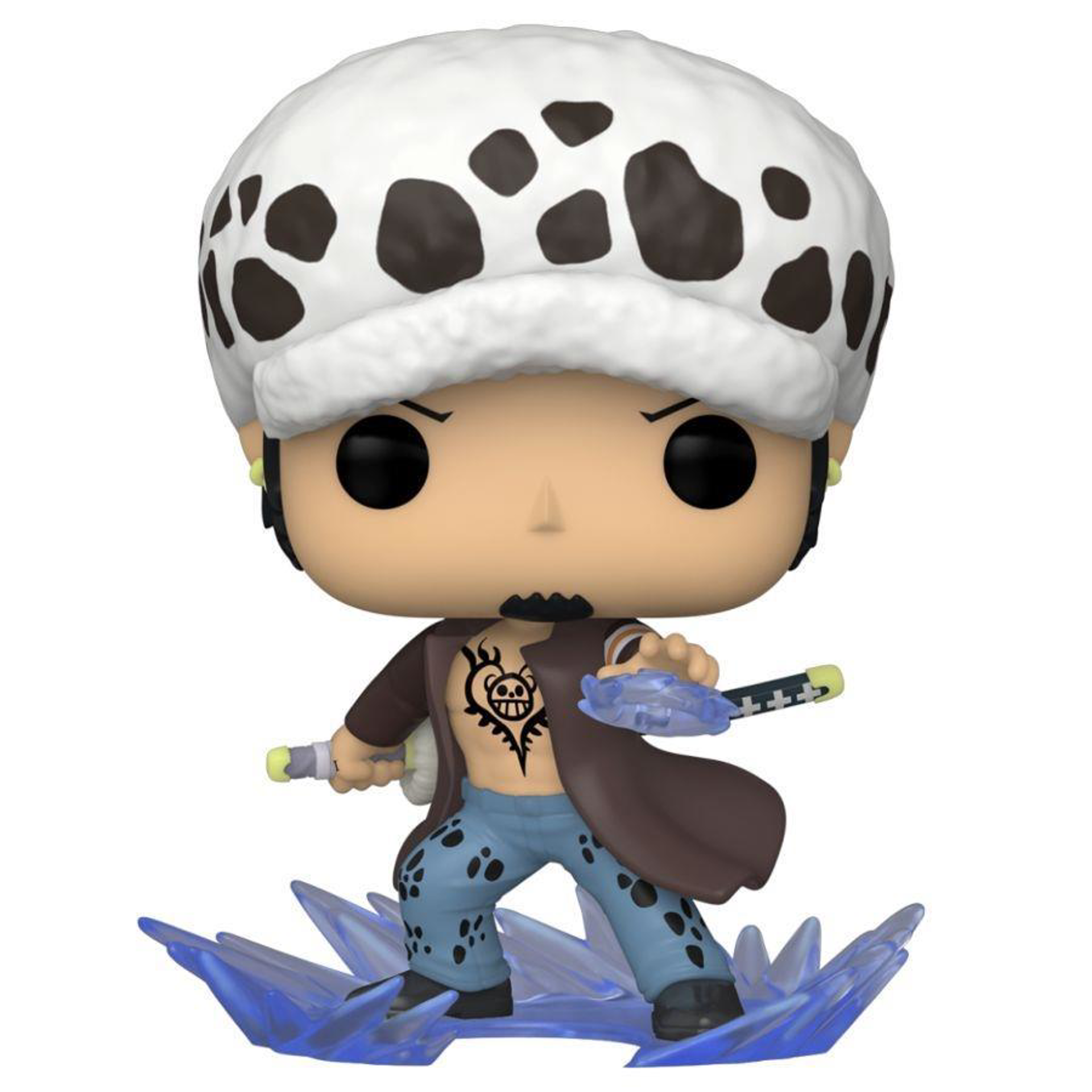 Funko Pop! Animation: One Piece - Trafalgar Law (with Glow in the Dark Chase) - US Exclusive - flash vidéo