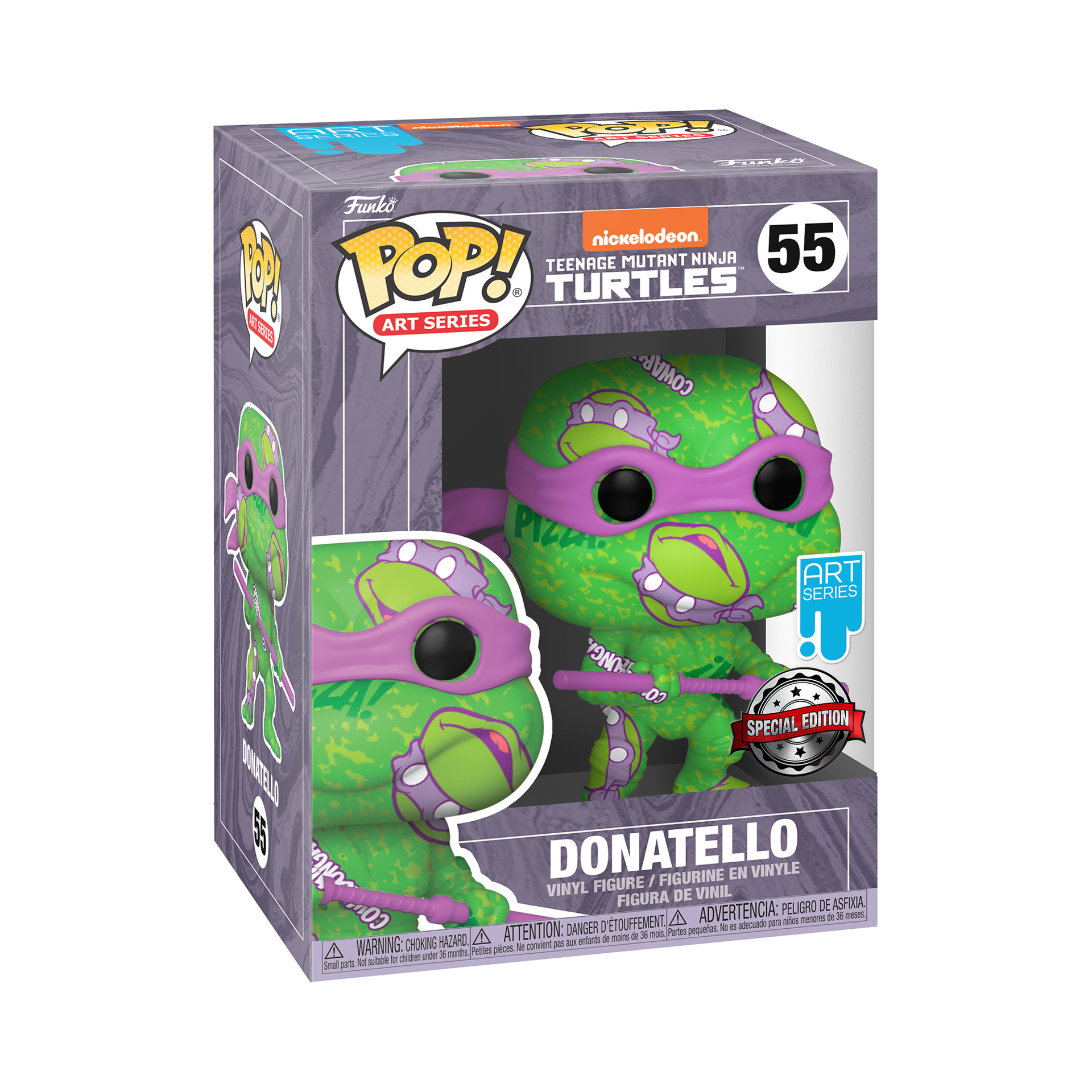 Funko Pop! Art Series: Teenage Mutant Ninja Turtles - Donatello - US Exclusive - flash vidéo