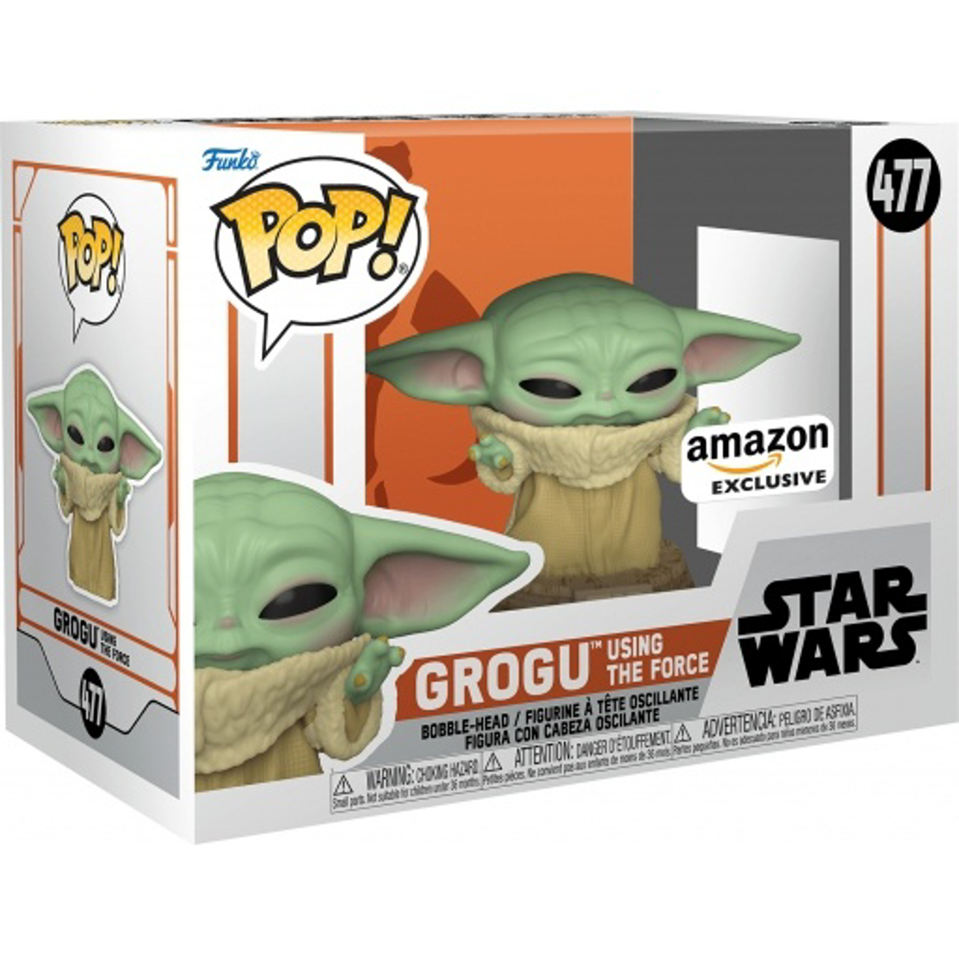 Funko Pop! Star Wars: Grogu Using The Force - US Exclusive - flash vidéo