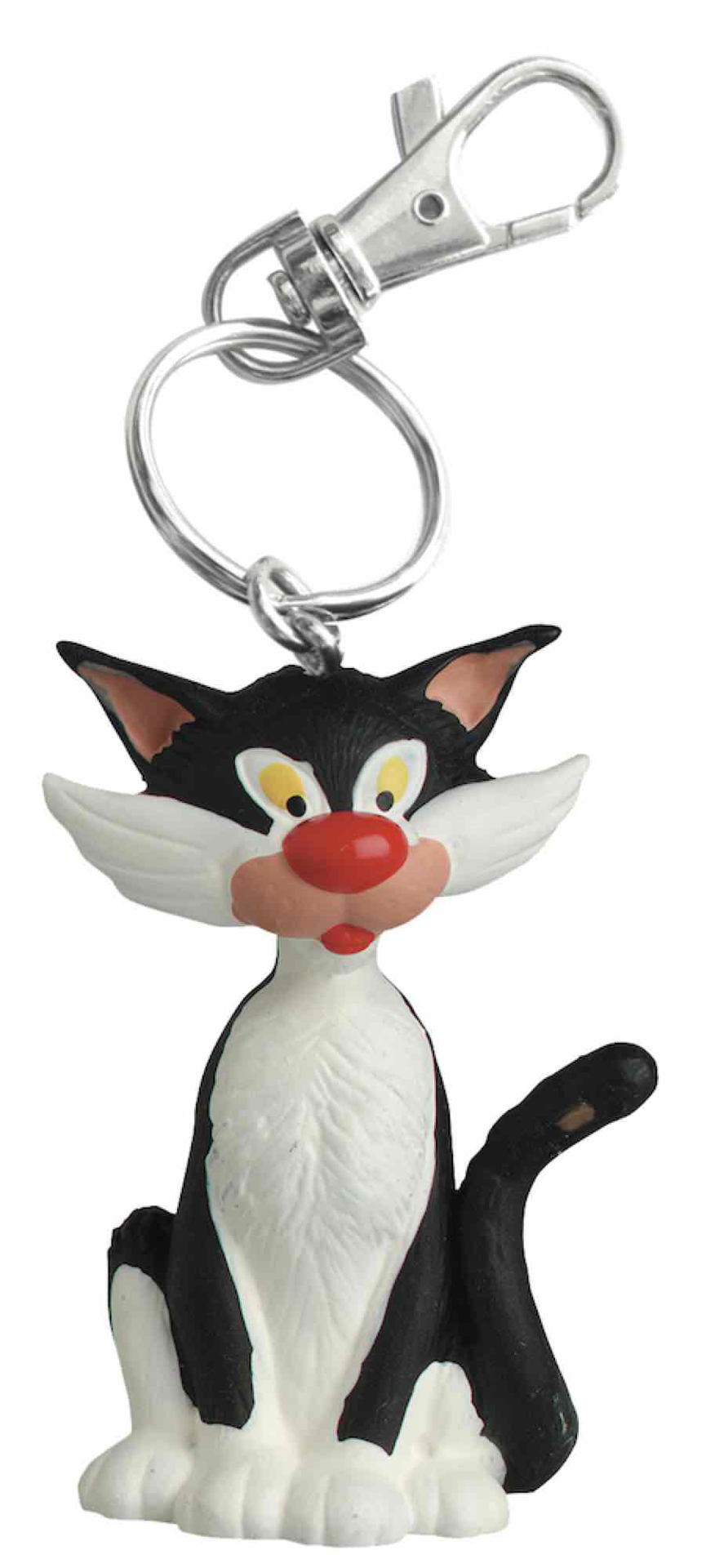 Plastoy - Porte-clef PVC Gaston Lagaffe, le chat