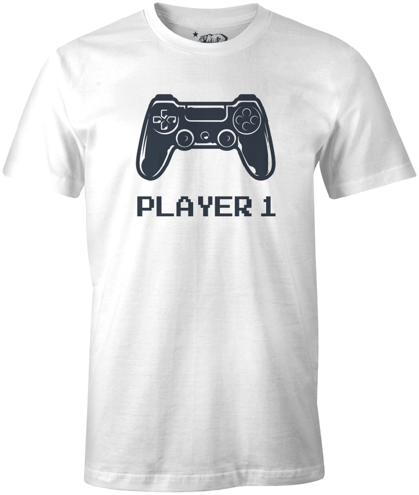 Gaming - T-Shirt Blanc Joueur 1 - XXL