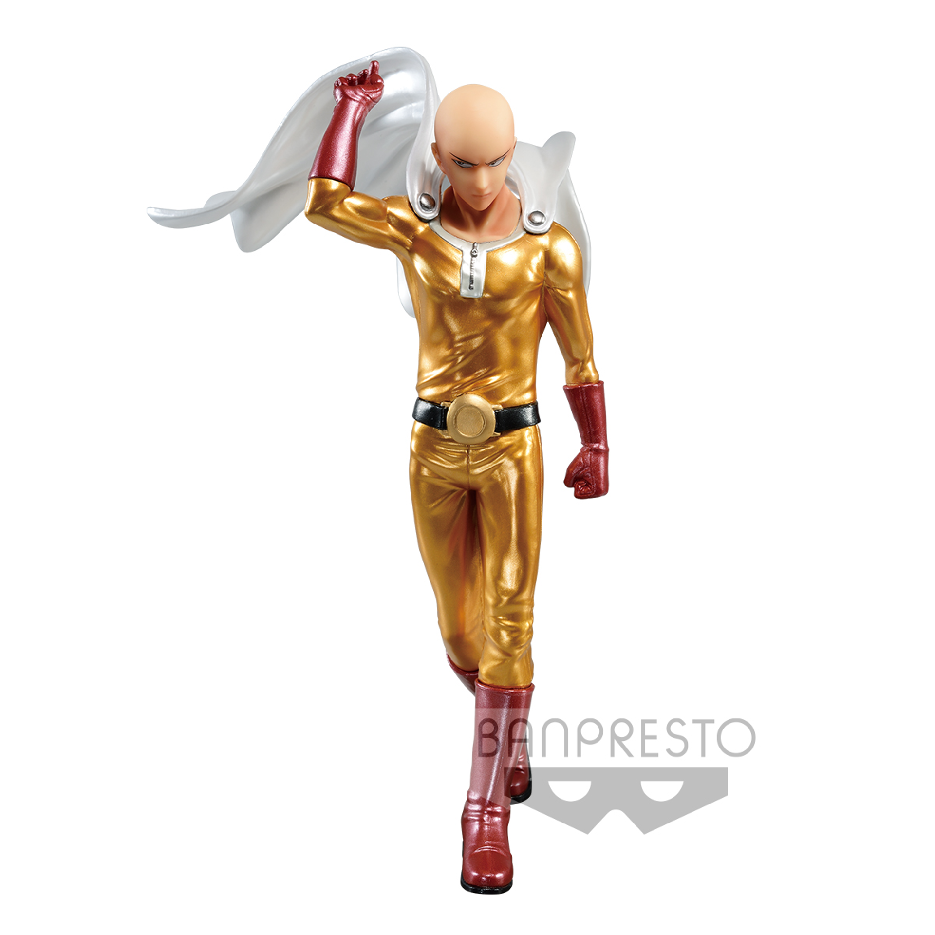 One Punch Man DXF - Saitama Metallic Color Premium Figure 20cm - flash vidéo