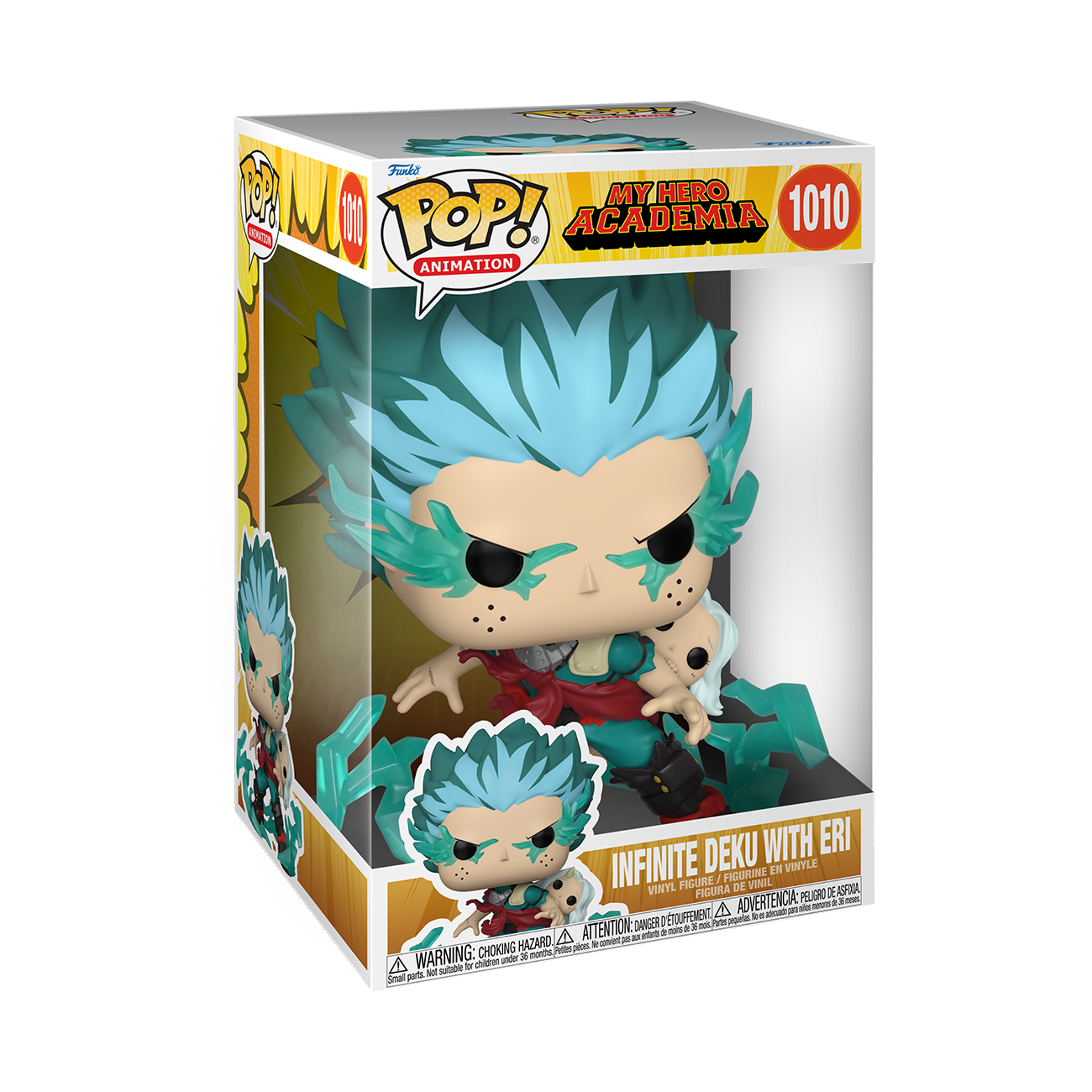 Funko Pop! Jumbo: My Hero Academia - Infinite Deku with Eri 10" Super Sized Pop! - flash vidéo