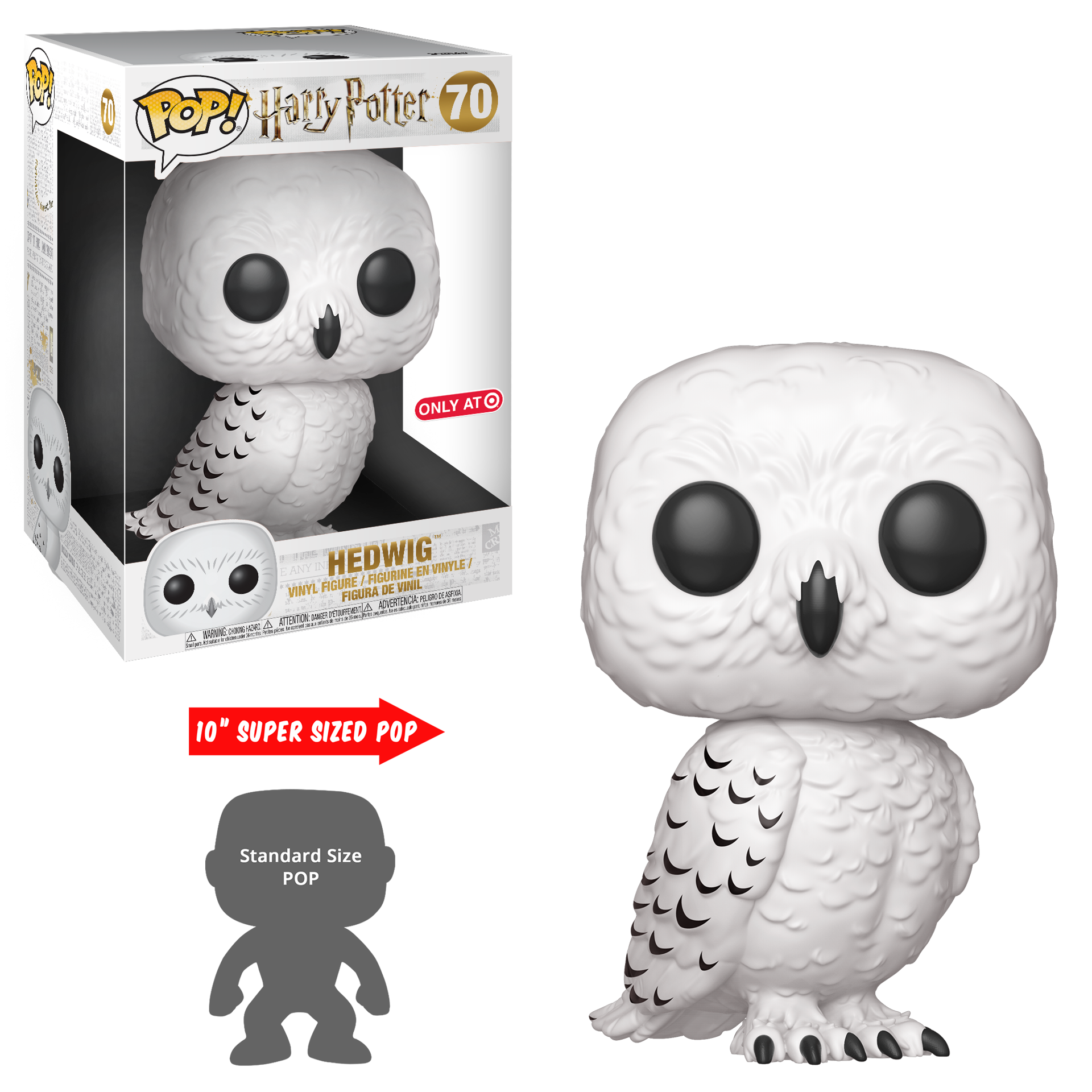 Funko Pop! Harry Potter Hedwig 10" - flash vidéo