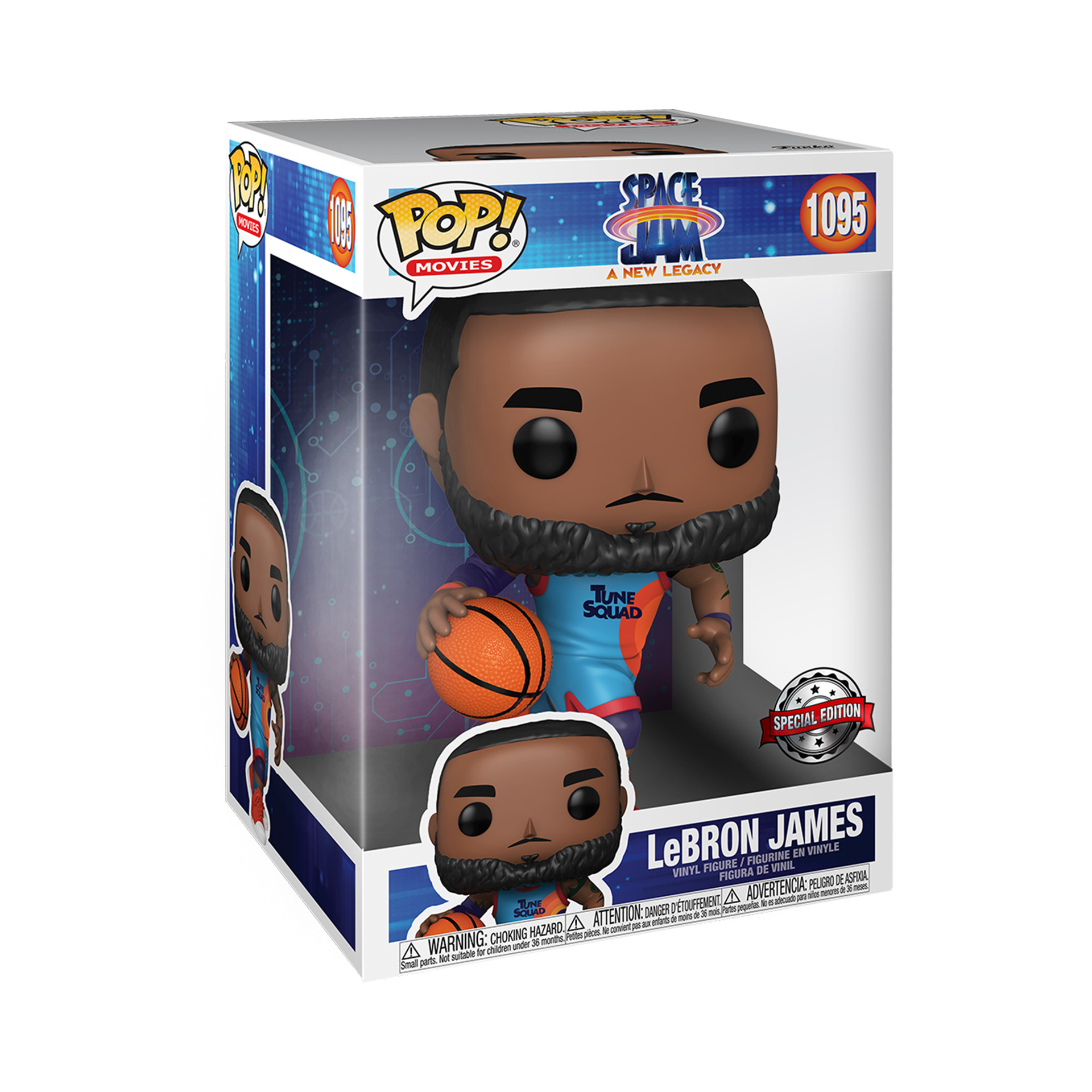 Funko Pop! Space Jam 2: A New Legacy - LeBron James US Exclusive 10" - flash vidéo