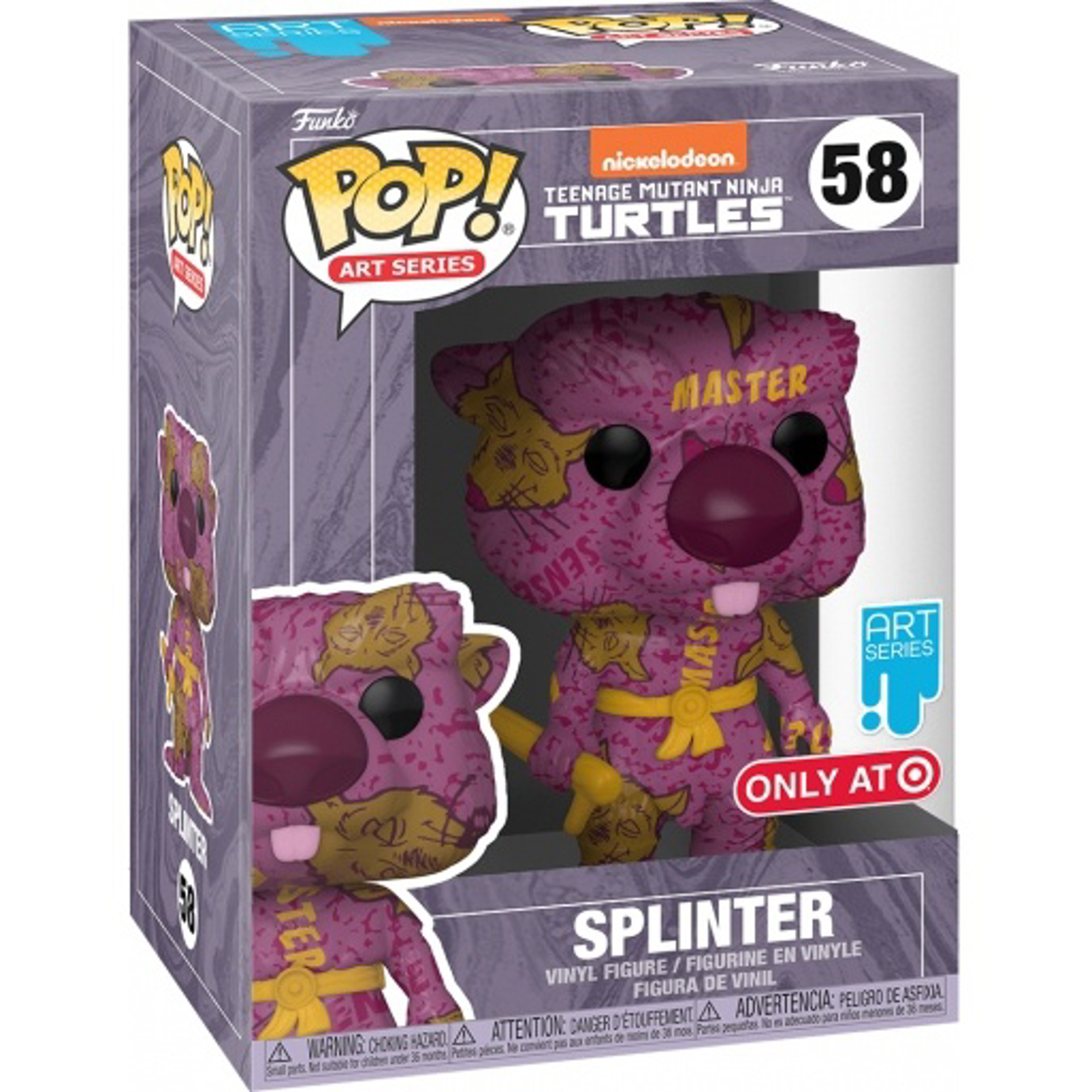 Funko Pop! Art Series: Teenage Mutant Ninja Turtles - Splinter - US Exclusive - flash vidéo
