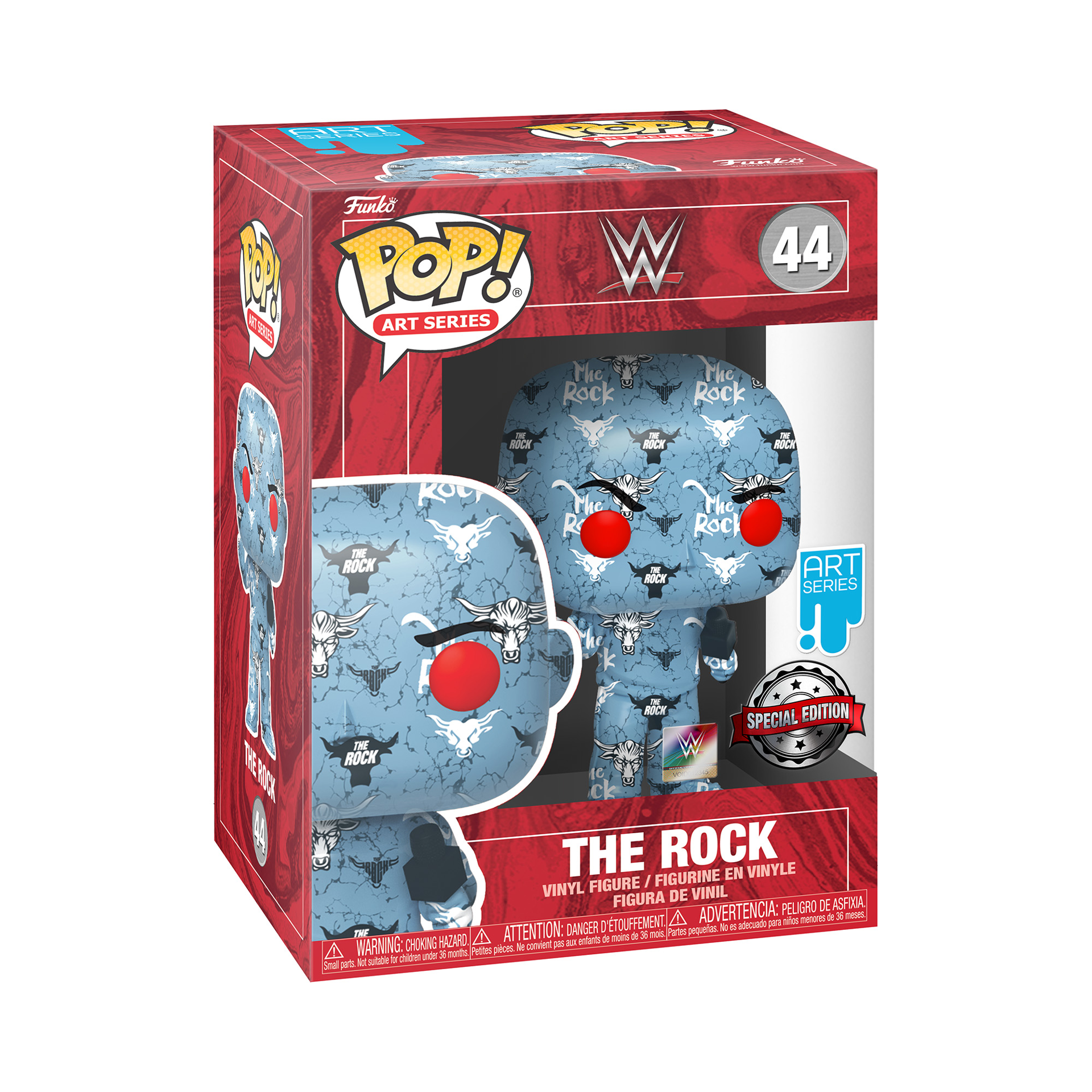Funko Pop! Art Series: WWE - The Rock - US Exclusive - flash vidéo