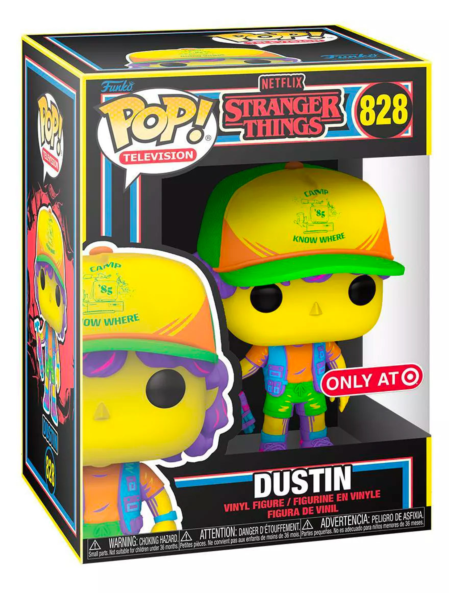 Funko Pop! TV: Stranger Things - Dustin (Blacklight) - US Exclusive - flash vidéo