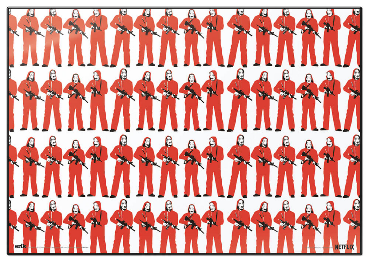 La Casa de Papel - Tapis de bureau