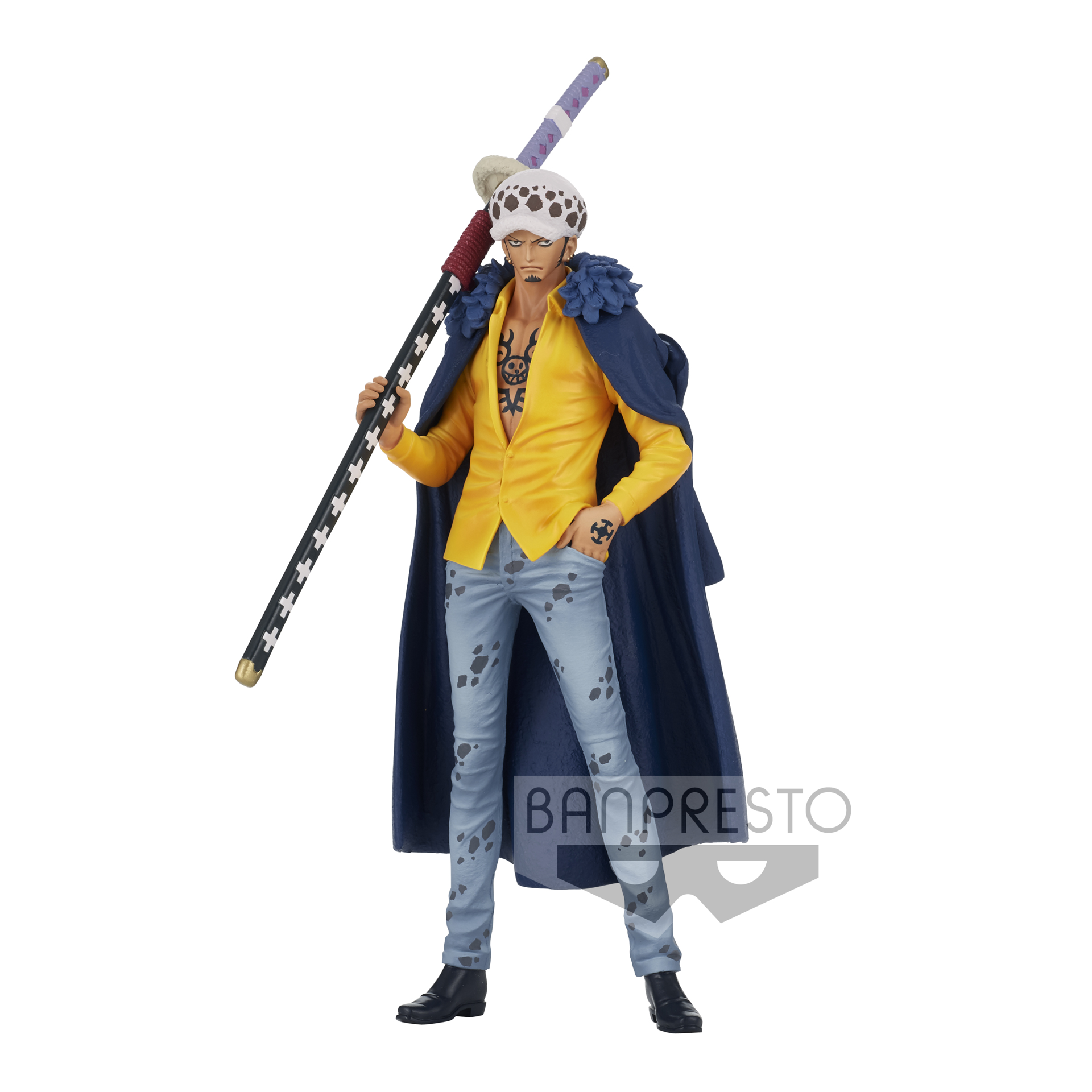 One Piece DXF - The Grandline Men Wanokuni vol.14 Trafalgar Law Figure 17cm - flash vidéo