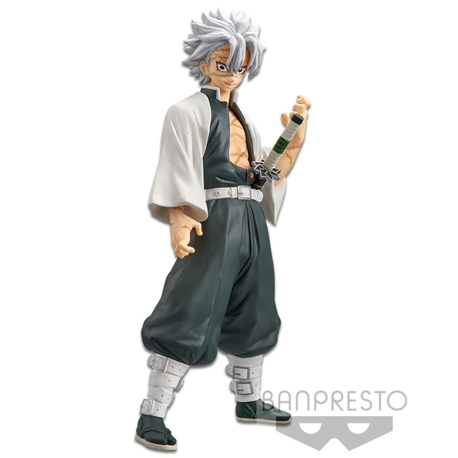 Demon Slayer: Kimetsu no Yaiba - vol.14 B: Sanemi Shinazugawa Figure 17cm - Reproduction - flash vidéo