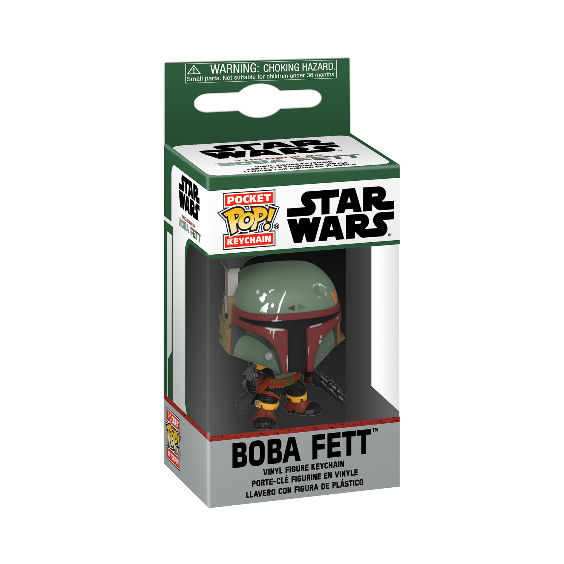 Funko Pocket Pop! Keychain: Star Wars - Boba Fett - flash vidéo