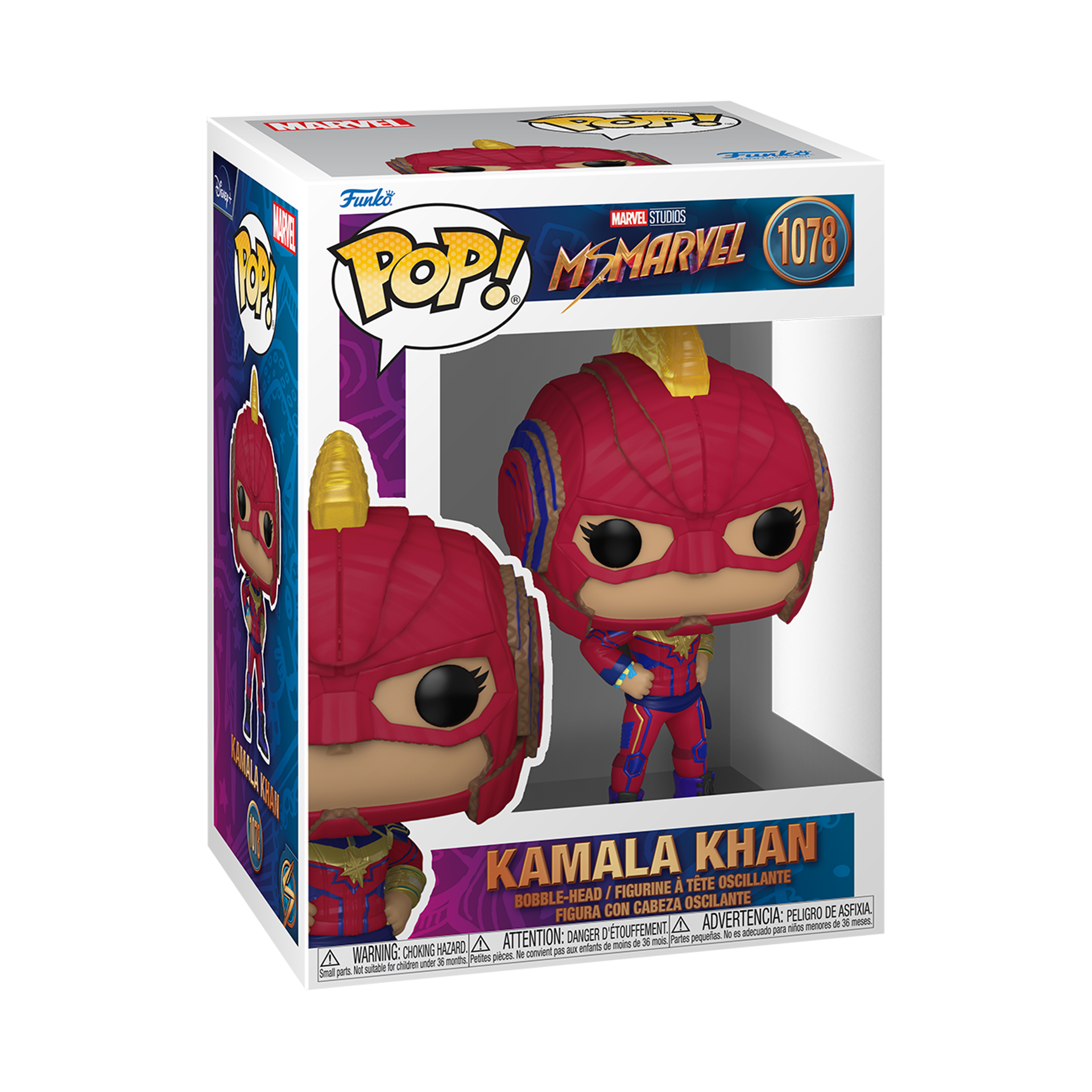 Funko Pop! Marvel: Ms. Marvel - Kamala Khan ENG Merchandising
