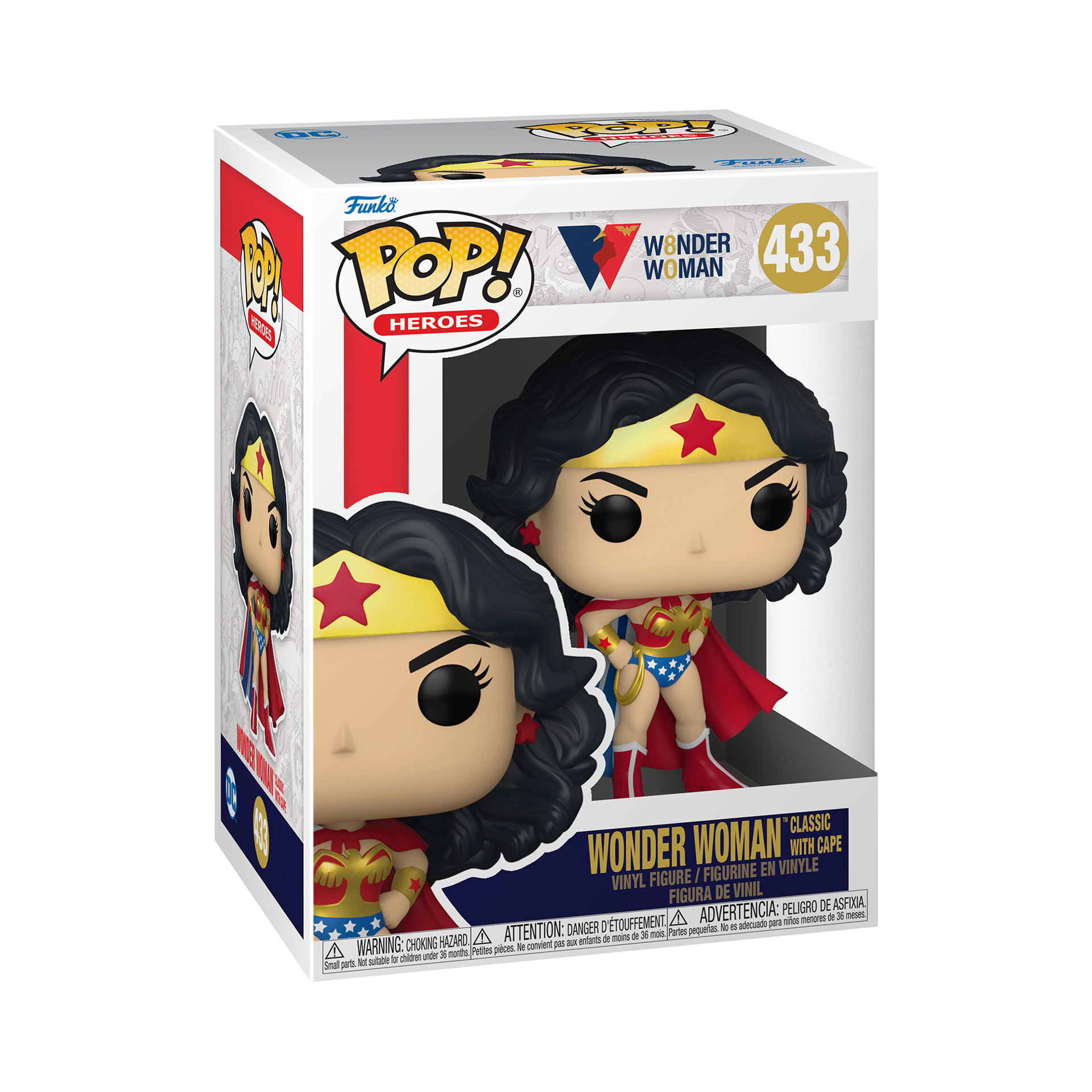Funko Pop! DC Comics: Wonder Woman 80th Anniversary - Wonder Woman Classic with Cape - flash vidéo