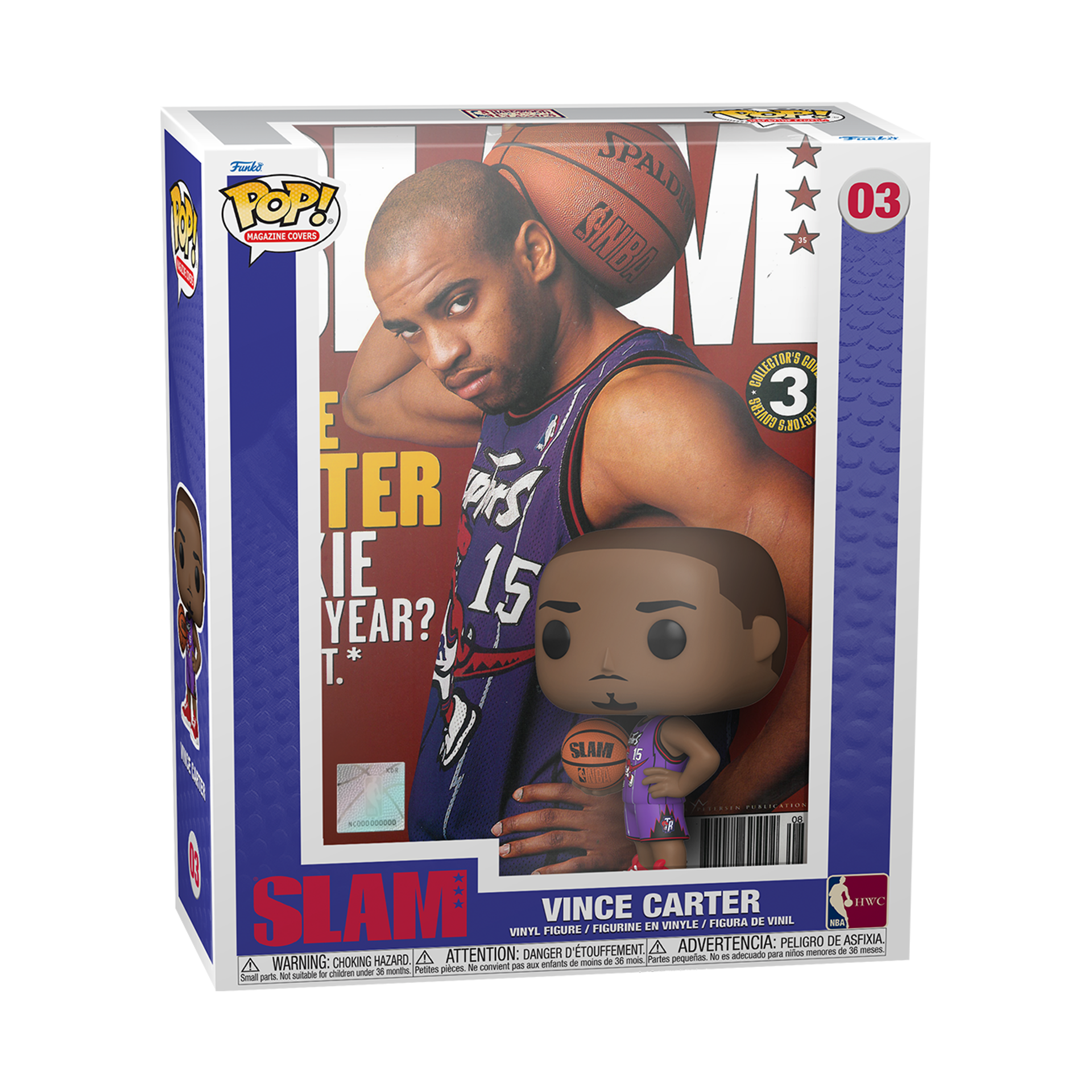 Funko Pop! Magazine Covers: NBA SLAM - Vince Carter - flash vidéo