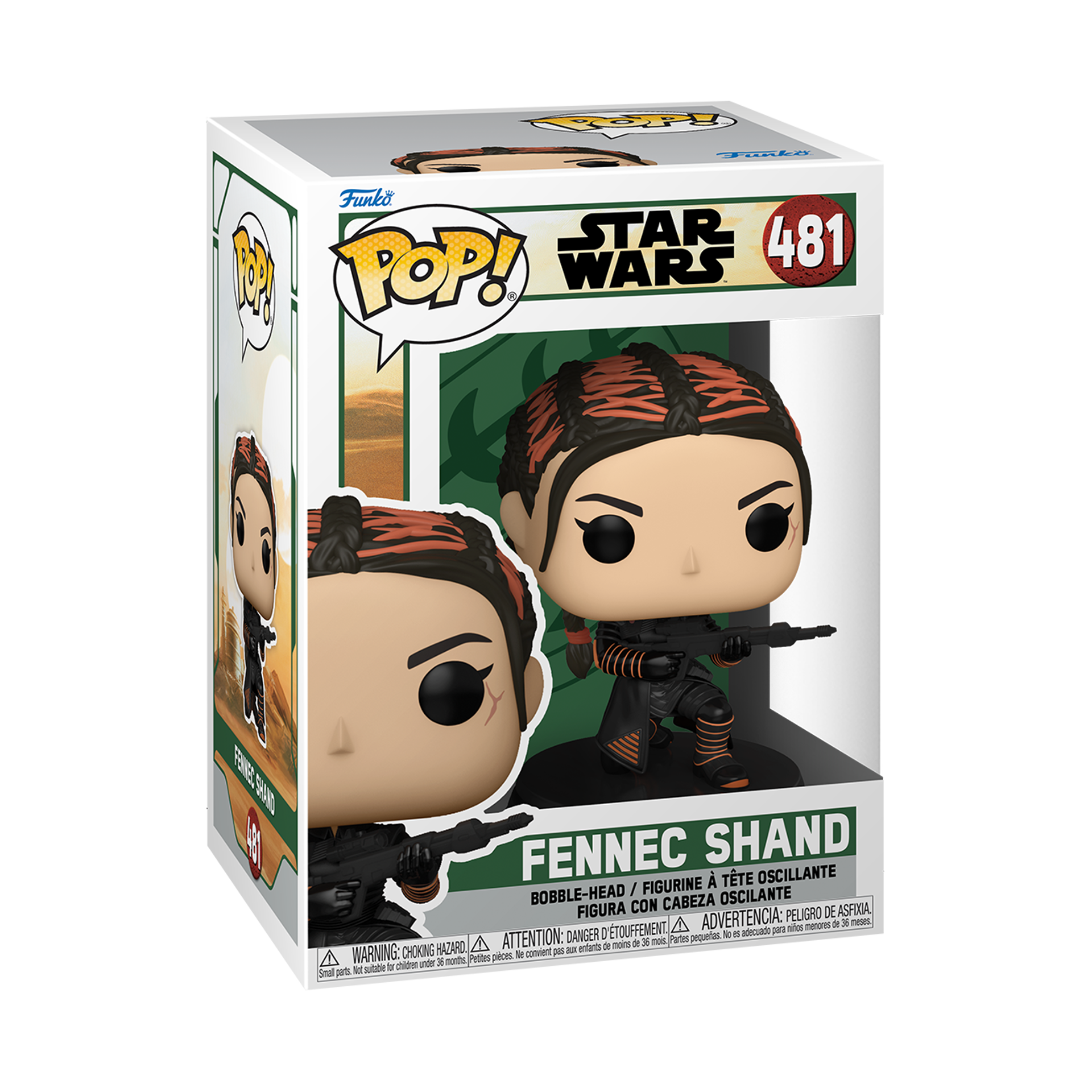 Funko Pop! Star Wars: The Book of Boba Fett - Fennec Shand ENG Merchandising - flash vidéo