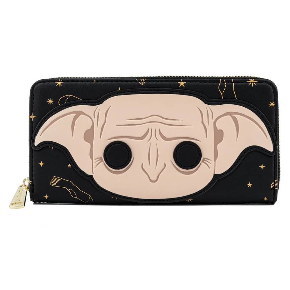 Loungefly: Harry Potter Dobby Head Zip Around Wallet - flash vidéo