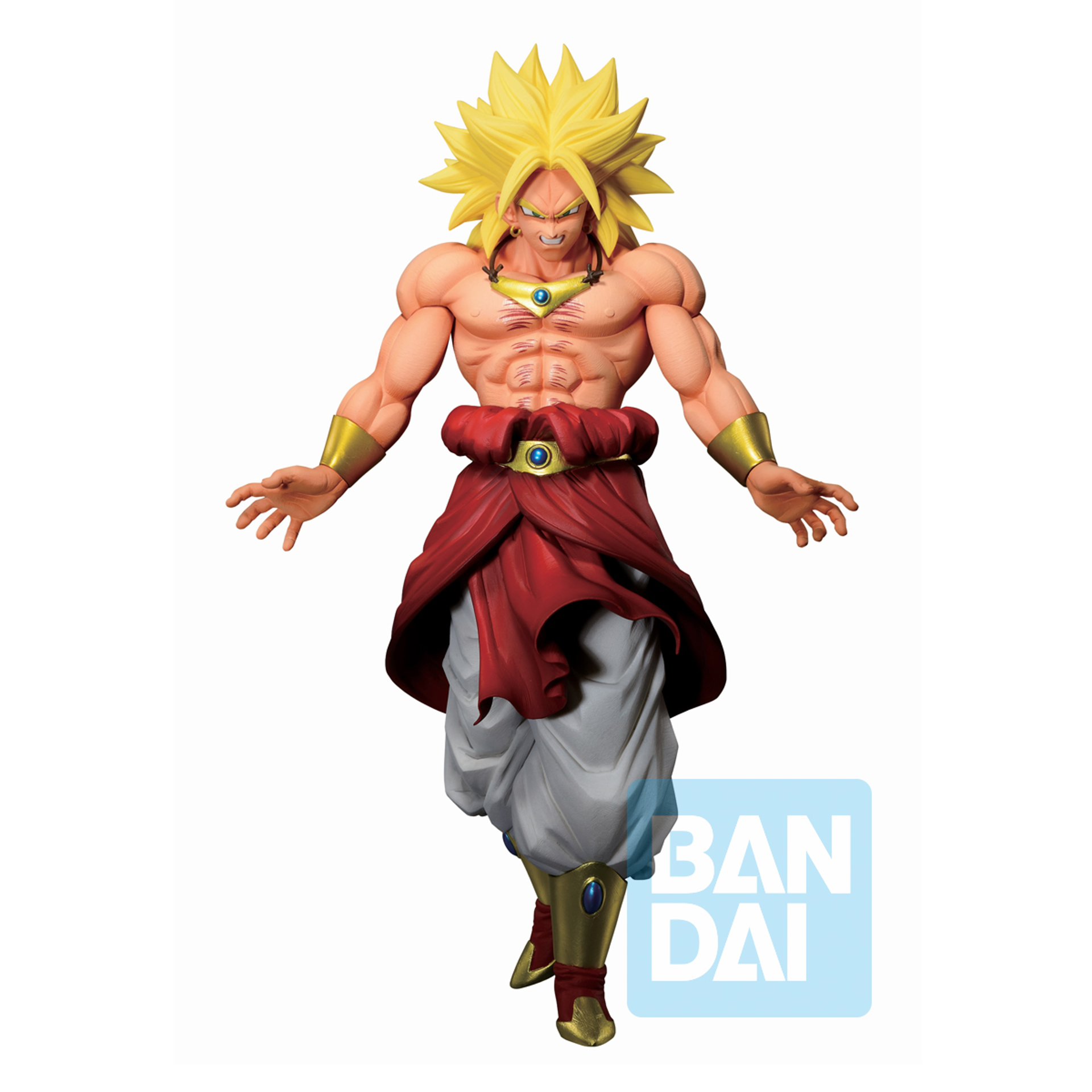 Dragon Ball Super Ichibansho - Back to the Film Super Saiyan Broly '94 Figure 26cm - flash vidéo