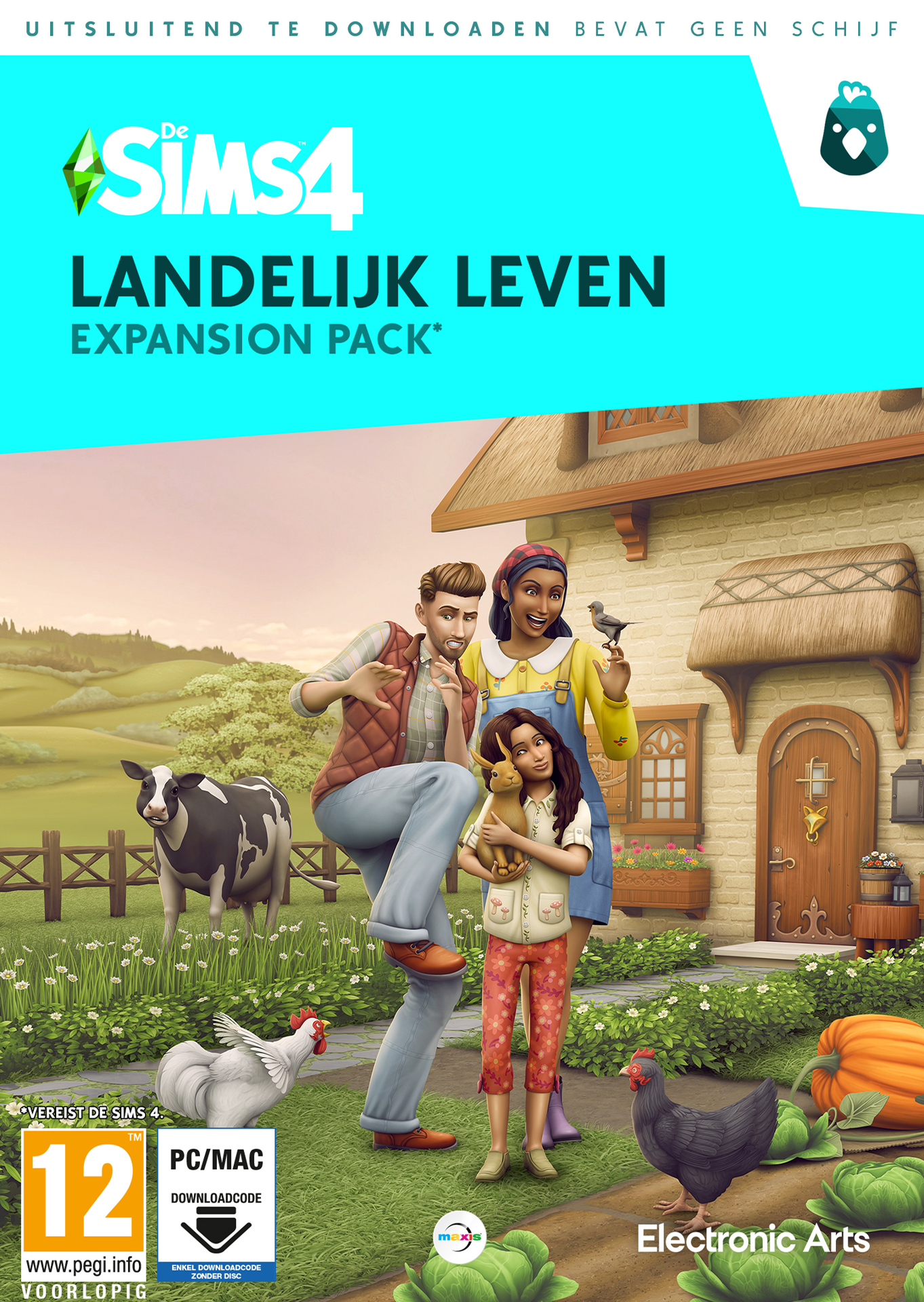 Les Sims 4 : Pack d'extension Vie à la Campagne (Code-in-a-box) - flash vidéo