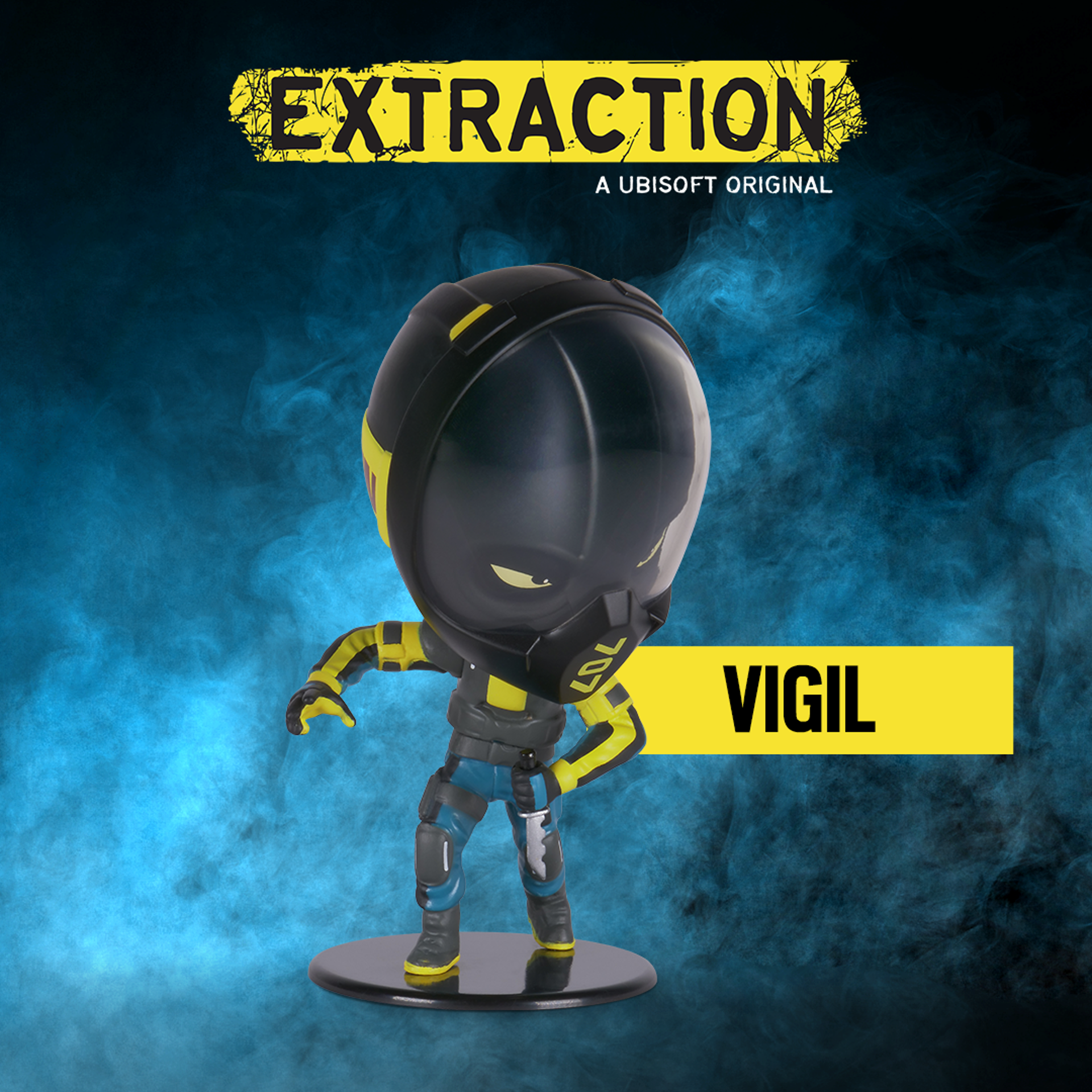 Ubicollectibles Six Collection Extraction Vigil Chibi Figure - flash vidéo