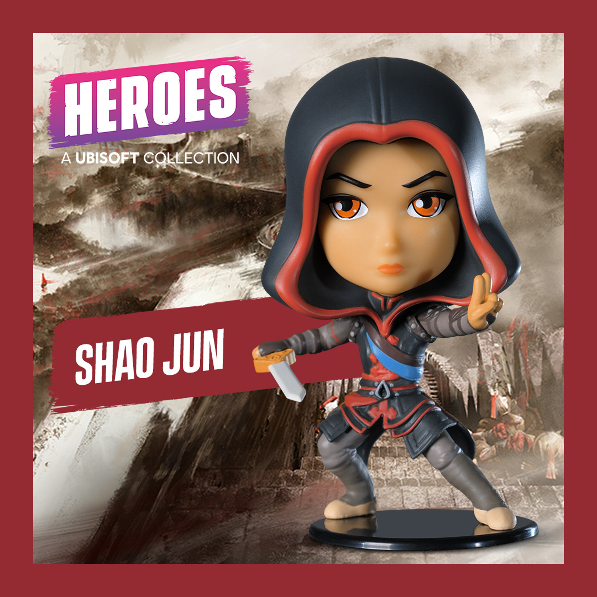 Ubisoft Heroes Series 3 - Assassin's Creed Chronicles: China Shao Jun Chibi Figure
