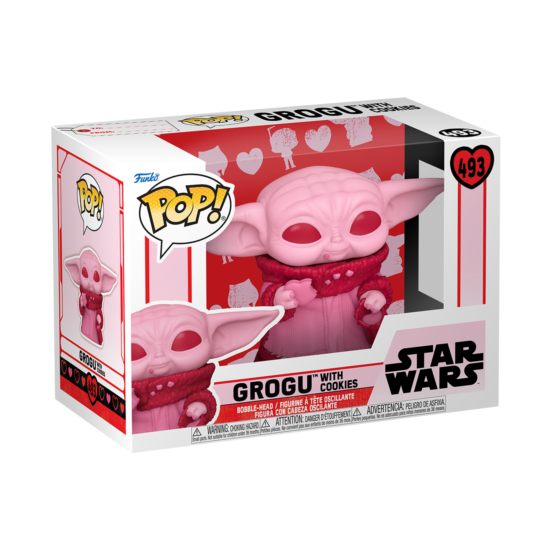 Funko Pop! Star Wars: Valentines - Grogu with Cookies - flash vidéo