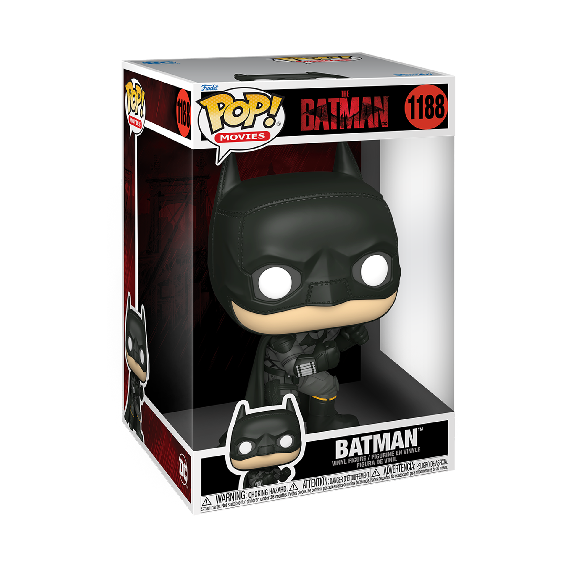 Funko Pop! Jumbo: The Batman - Batman 10" Super Sized Pop! ENG Merchandising