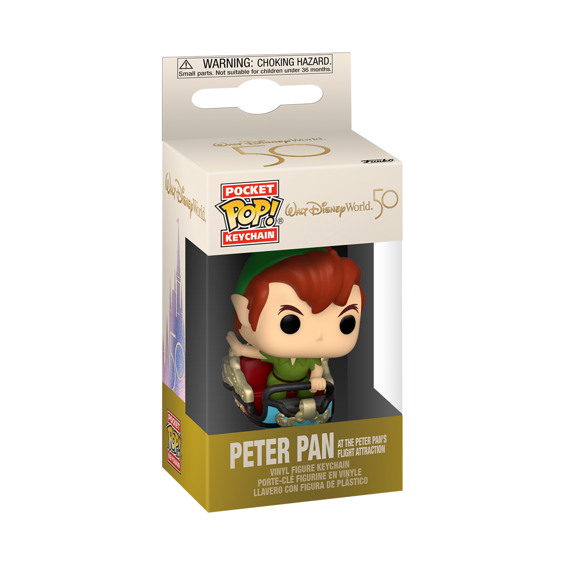 Funko Pocket Pop! Keychain: Walt Disney World 50th Anniversary - Peter Pan at the Peter Pan's Flight Attraction - flash vidéo