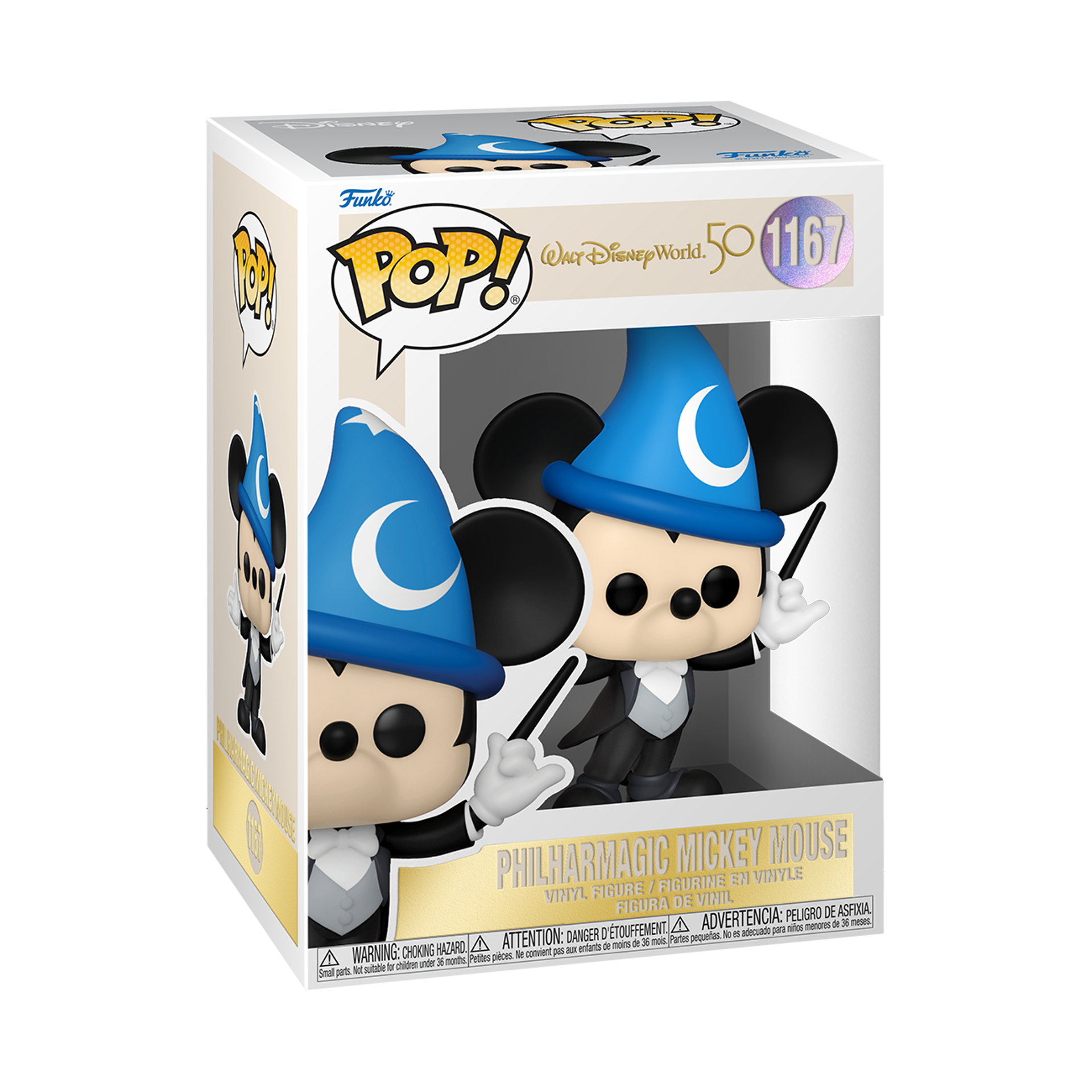 Funko Pop! Disney: Walt Disney World 50th Anniversary - Philharmagic Mickey Mouse