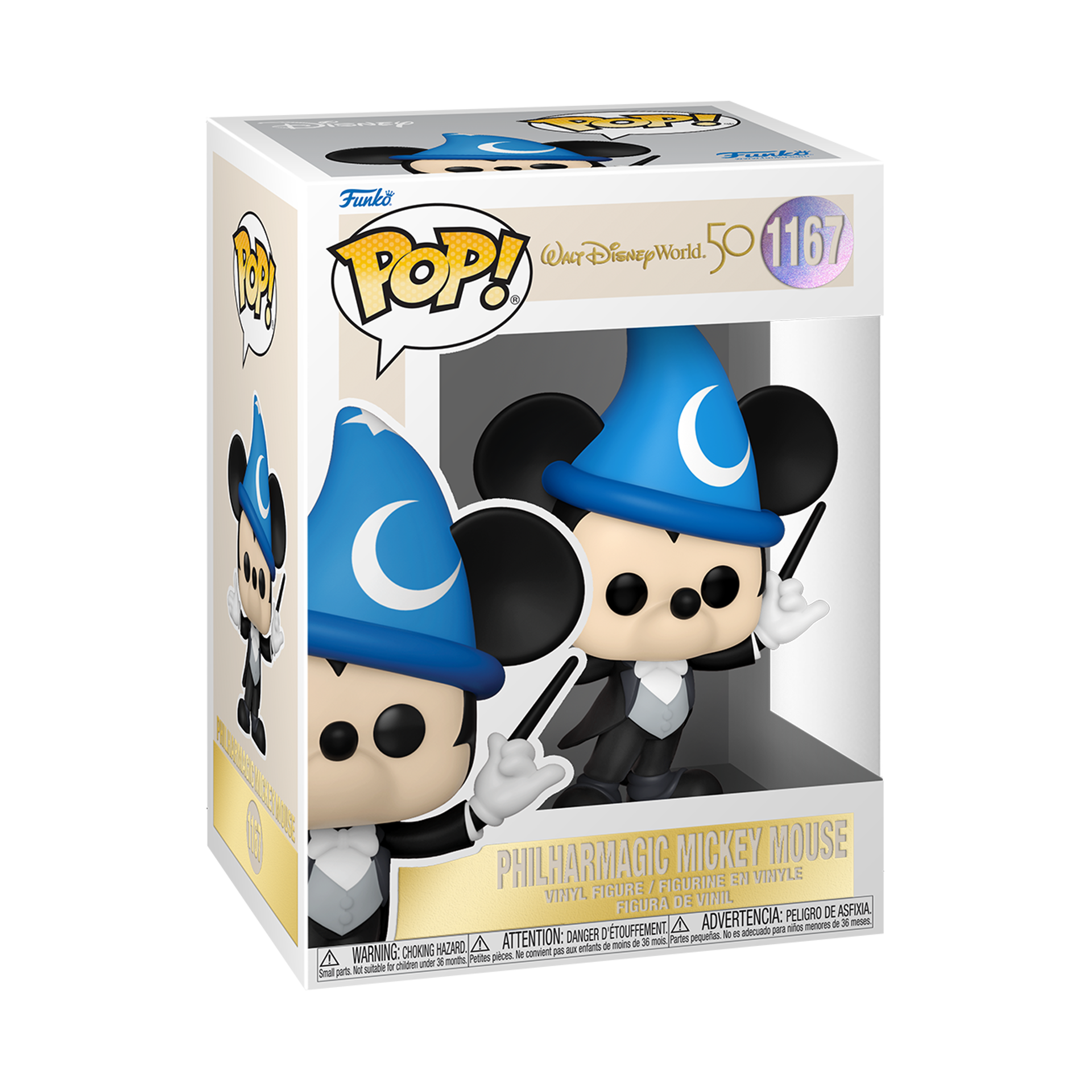 Funko Pop! Disney: Walt Disney World 50th Anniversary - Philharmagic Mickey Mouse - flash vidéo