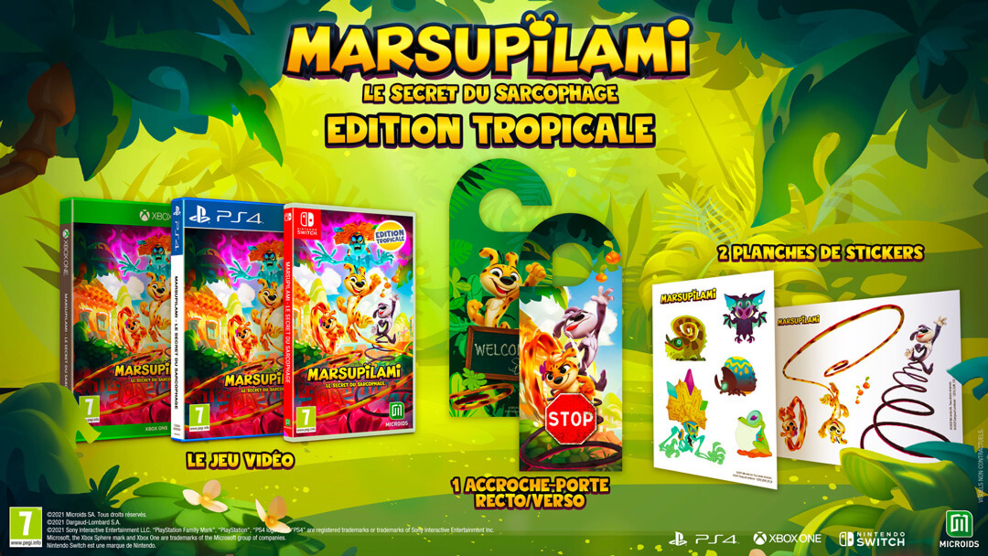Marsupilami: Le Secret Du Sarcophage Edition Tropicale