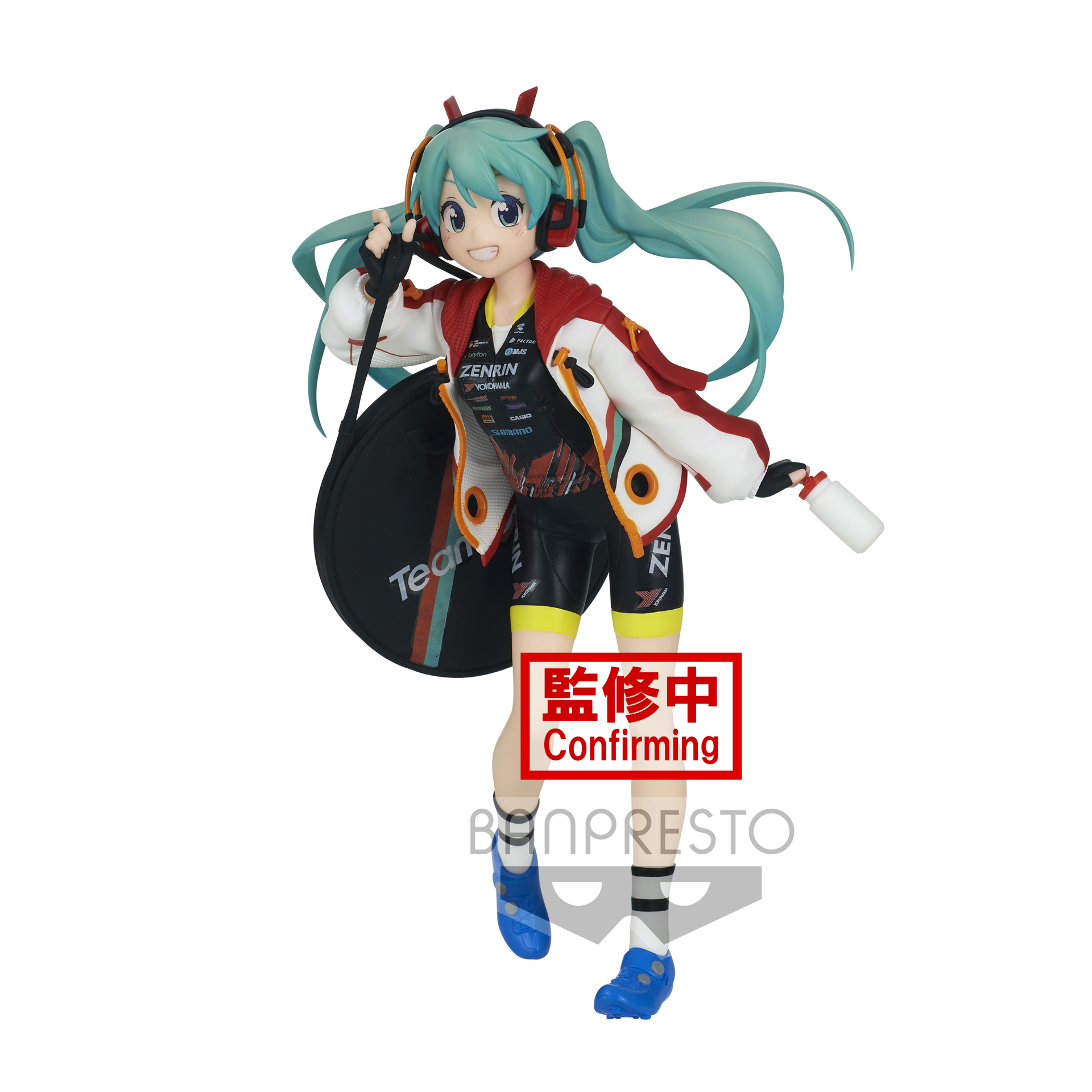 Hatsune Miku Racing ver. - Espresto est Prints & Texture - Racing Miku 2020 Team UKYO Figure 17cm - flash vidéo