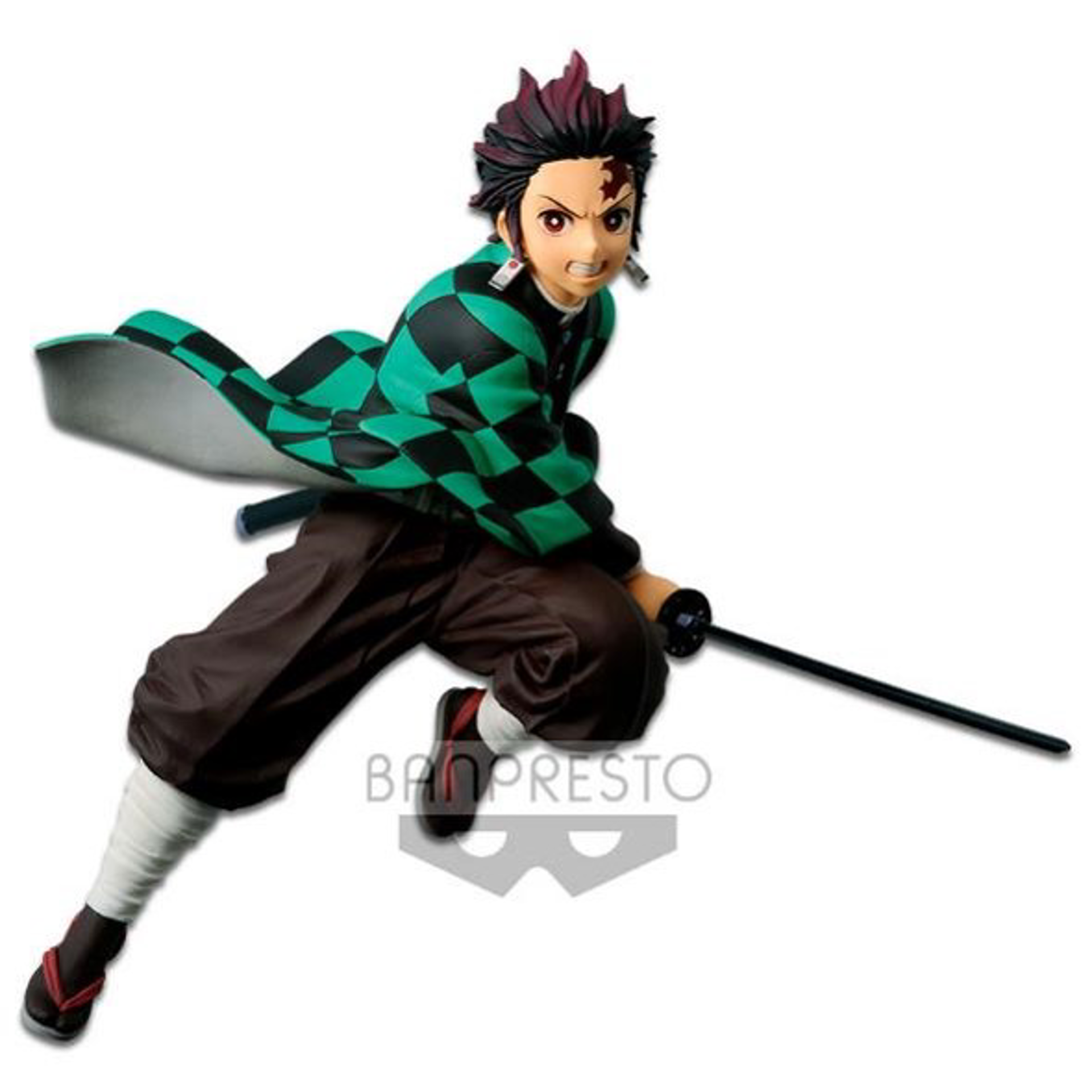Demon Slayer: Kimetsu no Yaiba - Vibration Stars Tanjiro Kamado Figure 16cm - Reproduction - flash vidéo