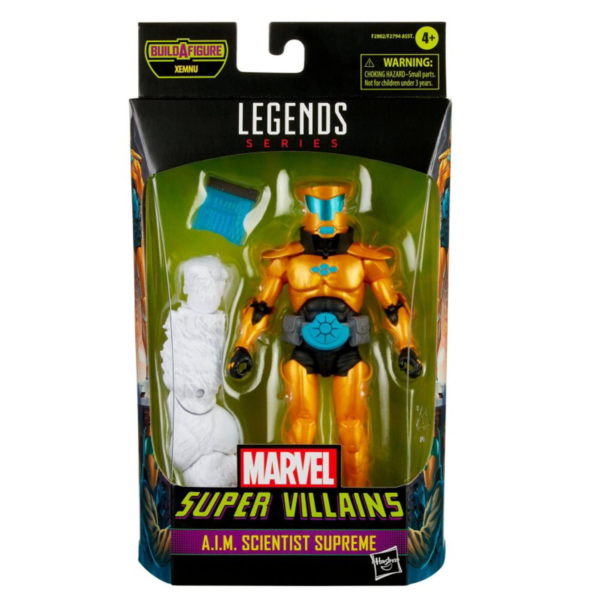 Marvel Legends Series - Build-A-Figure Série Xemnu - Marvel Super Villains Figurine d'action de A.I.M. Scientist Supreme 15cm